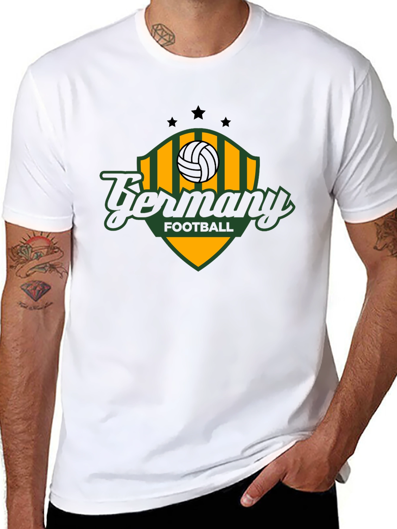 Germany Football T-Shirt Soccer Fan Tee