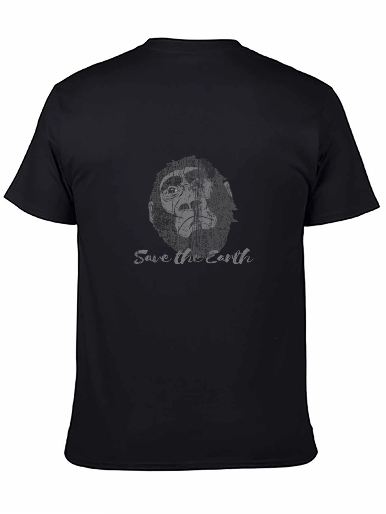 Save the Earth Ape Graphic T-Shirt