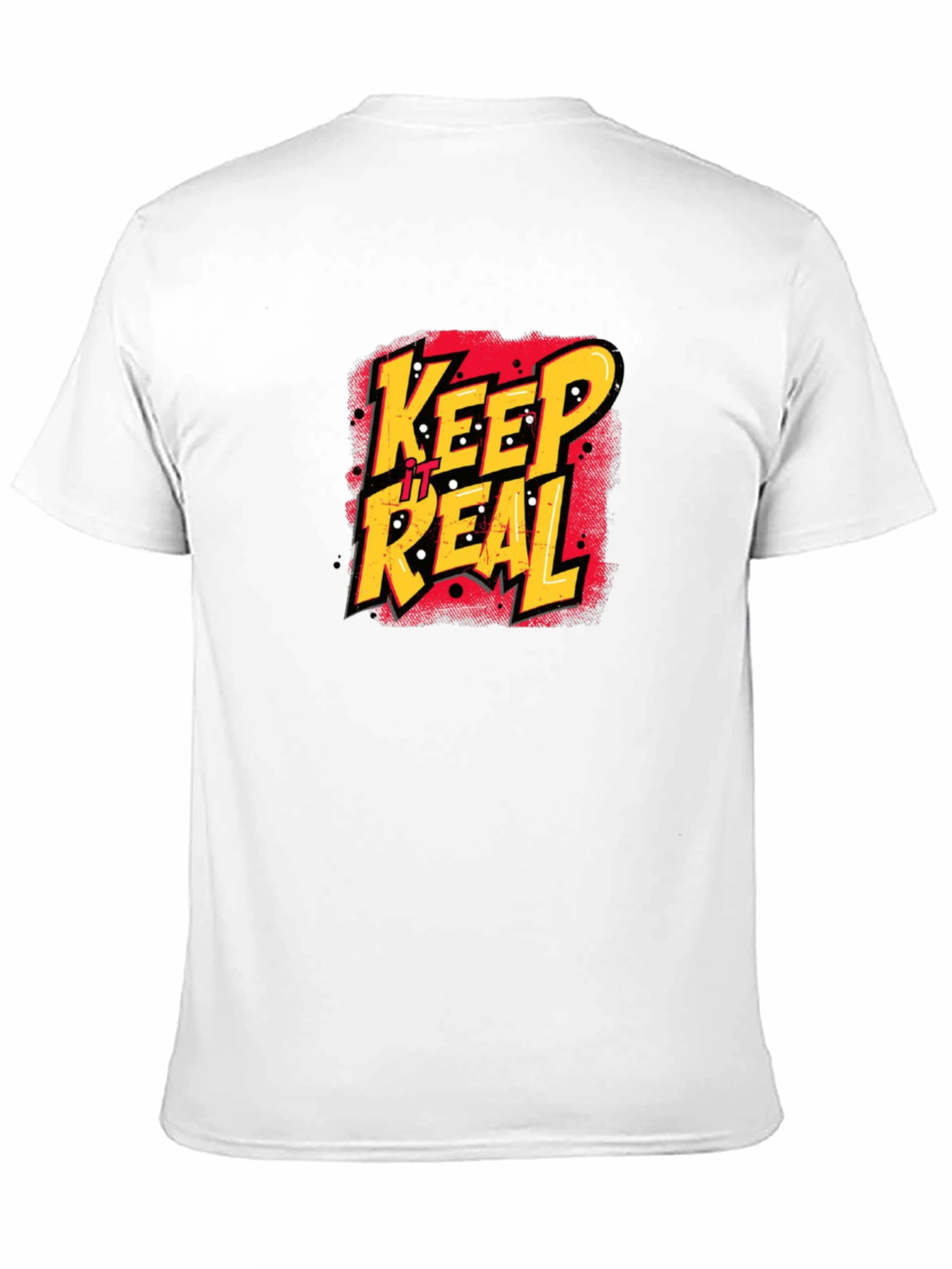 Keep It Real Graphic Tee - Classic Style