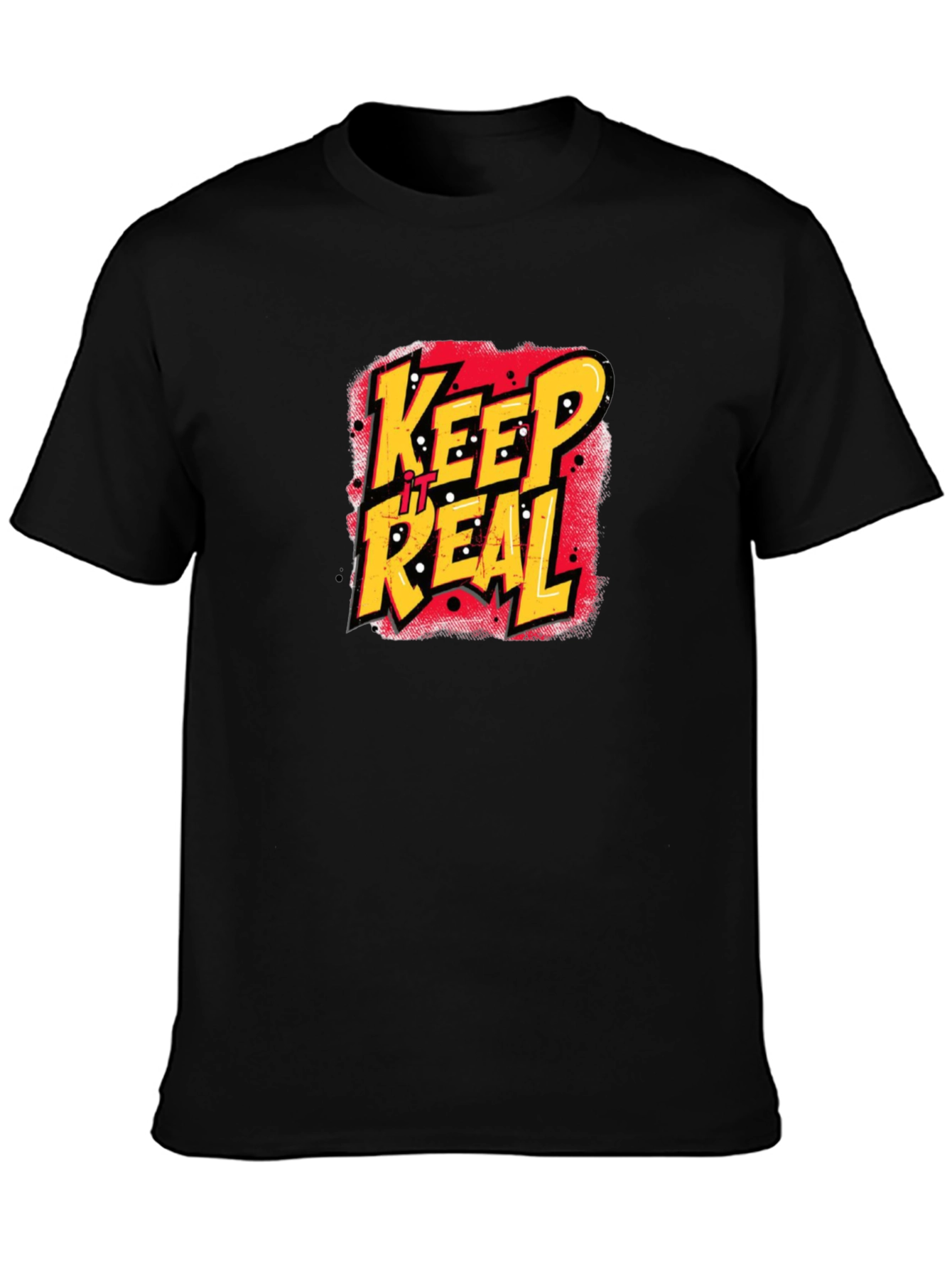 Keep It Real Graphic Tee - Classic Style