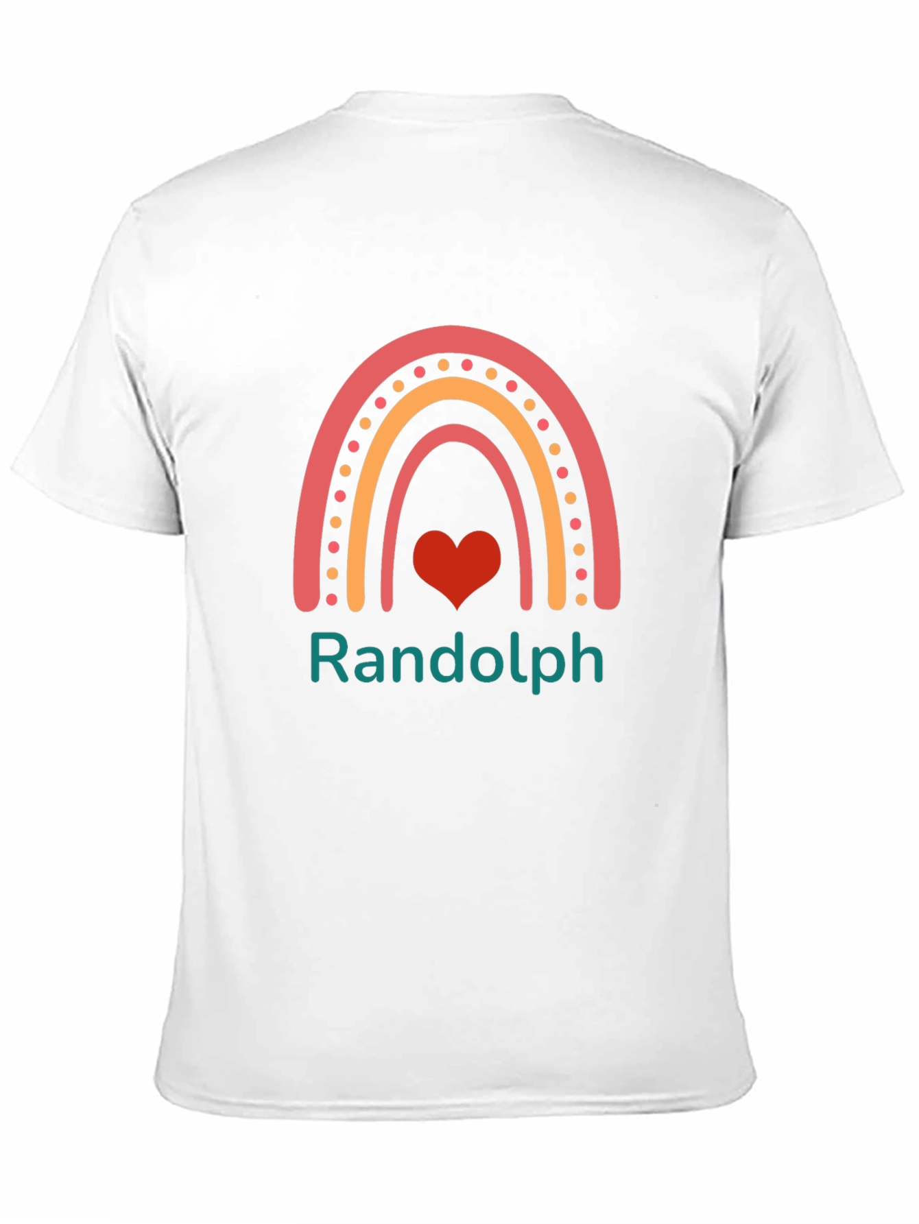 Rainbow Randolph Personalized T-Shirt
