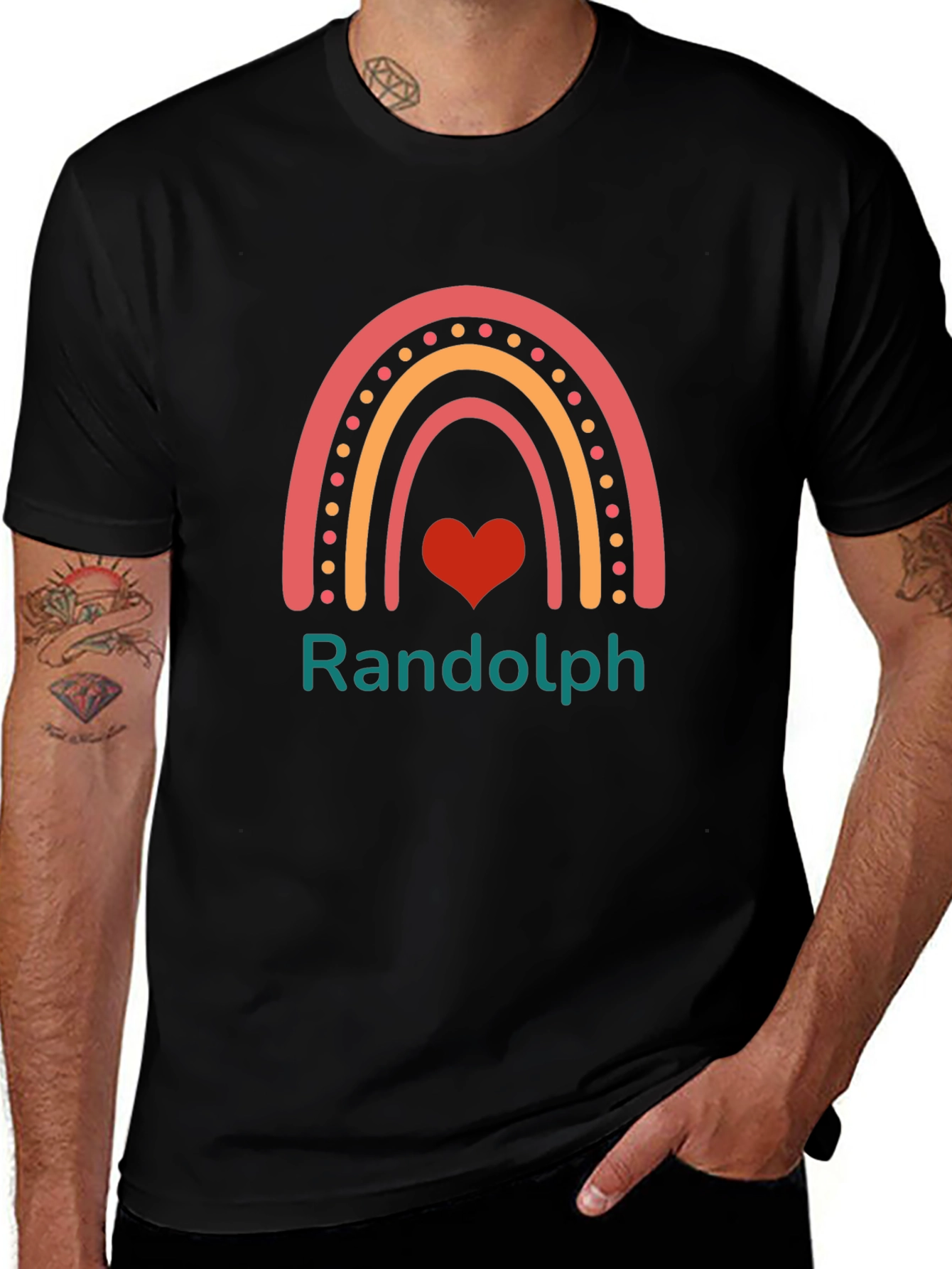 Rainbow Randolph Personalized T-Shirt