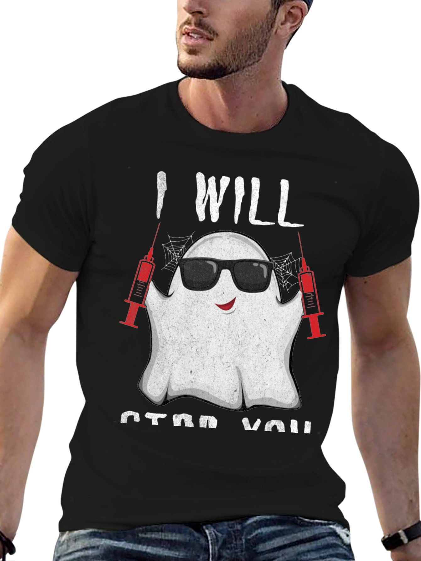 I Will Stab You Ghost T-Shirt