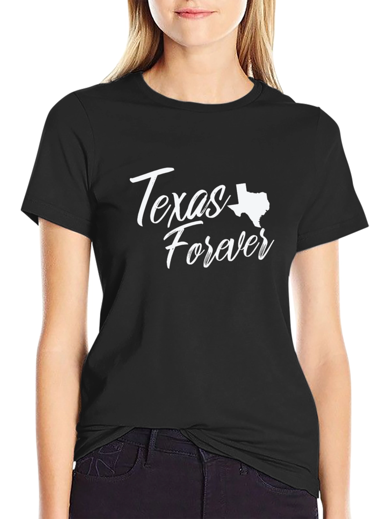 Texas Forever Graphic Tee - Black