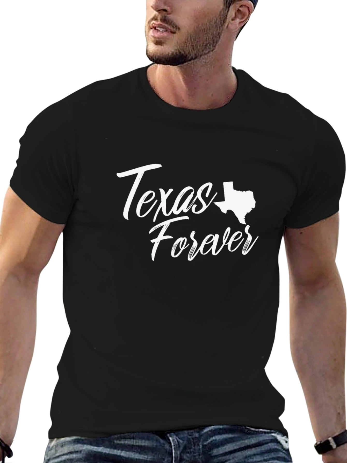Texas Forever Graphic Tee - Black