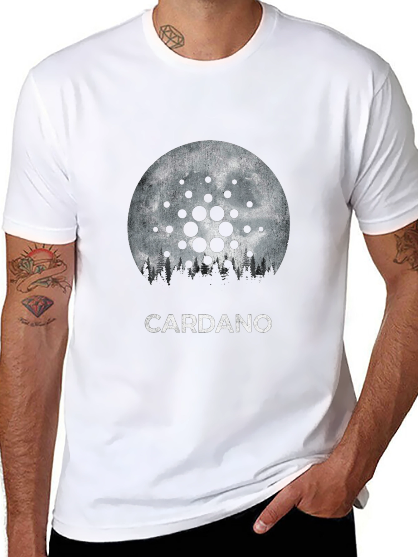 Cardano Moon Crypto T-Shirt