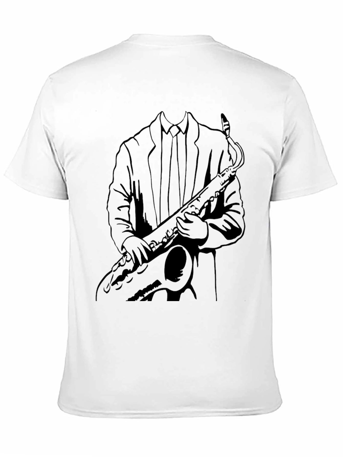 Cool Saxophone Player Graphic Tee