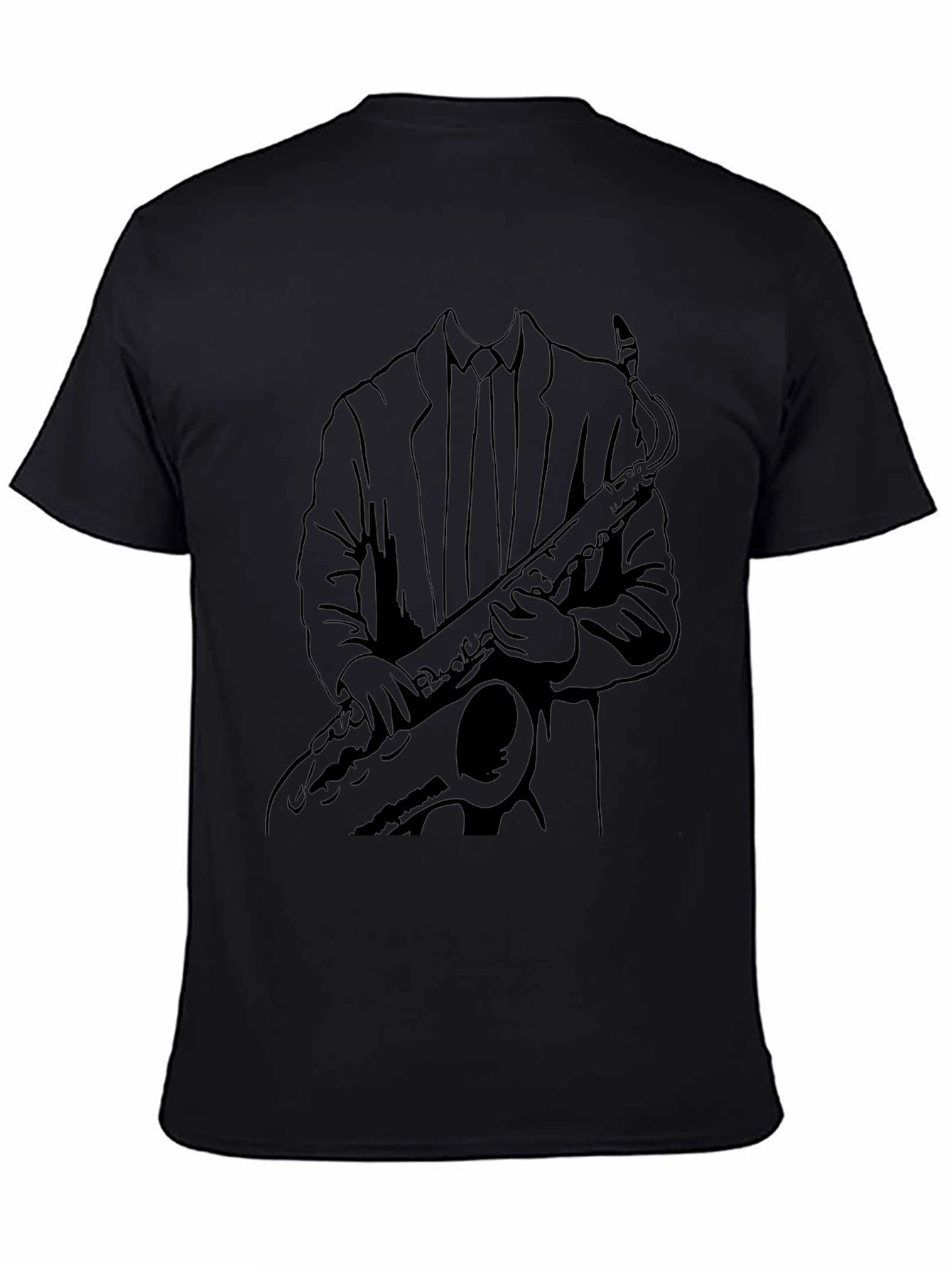 Cool Saxophone Player Graphic Tee