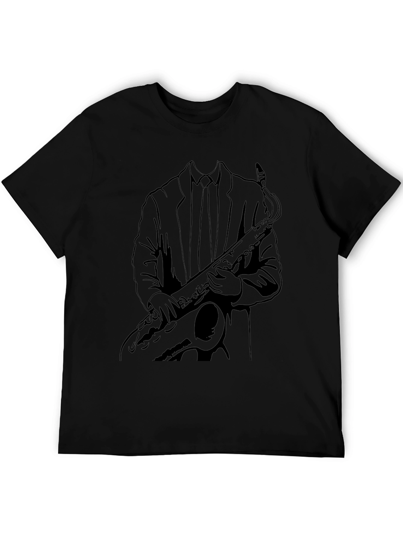 Cool Saxophone Player Graphic Tee