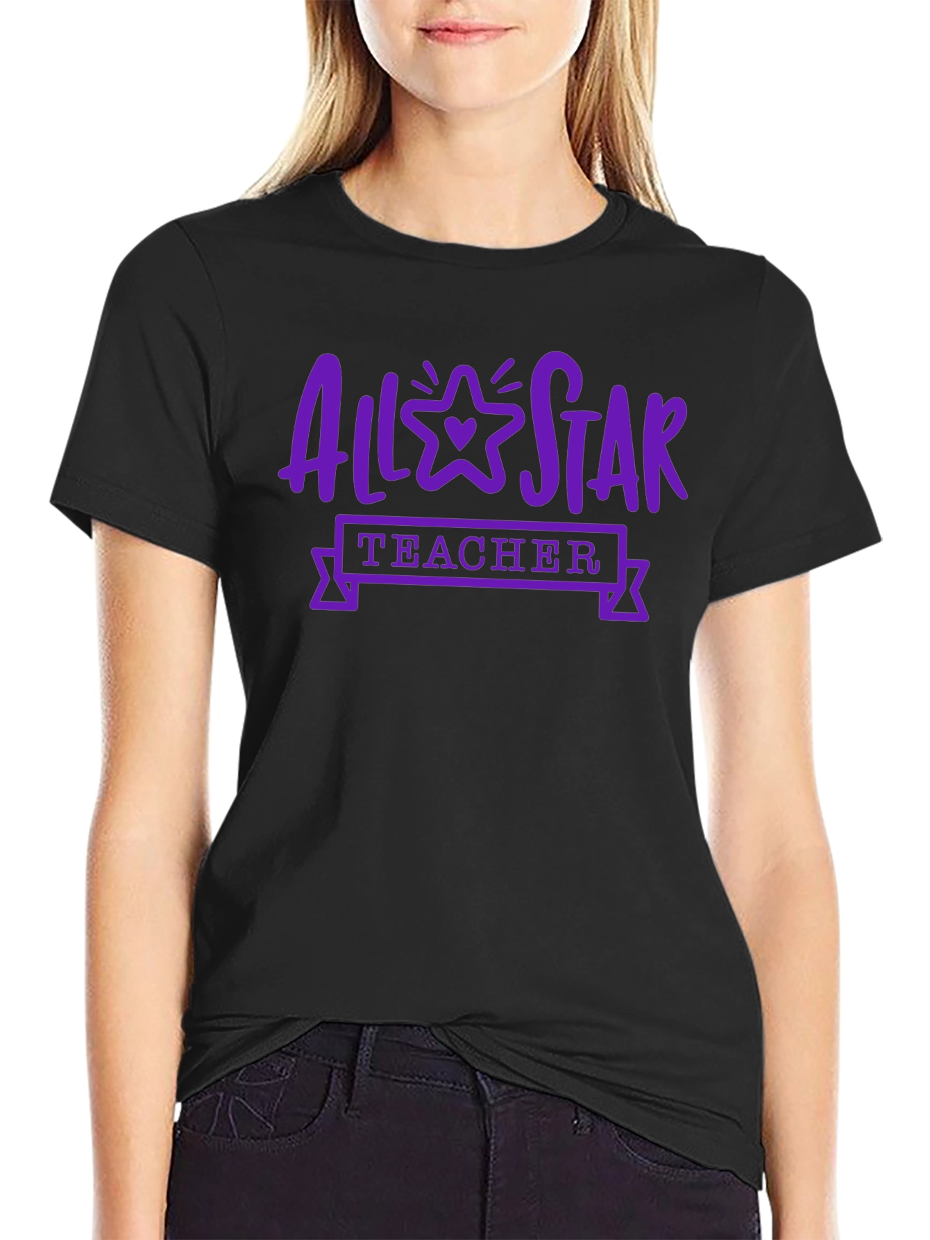 All Star Teacher Graphic T-Shirt