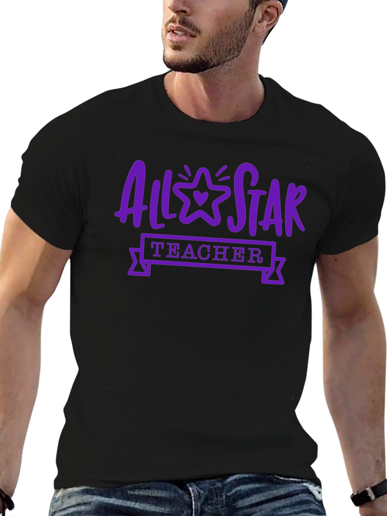 All Star Teacher Graphic T-Shirt