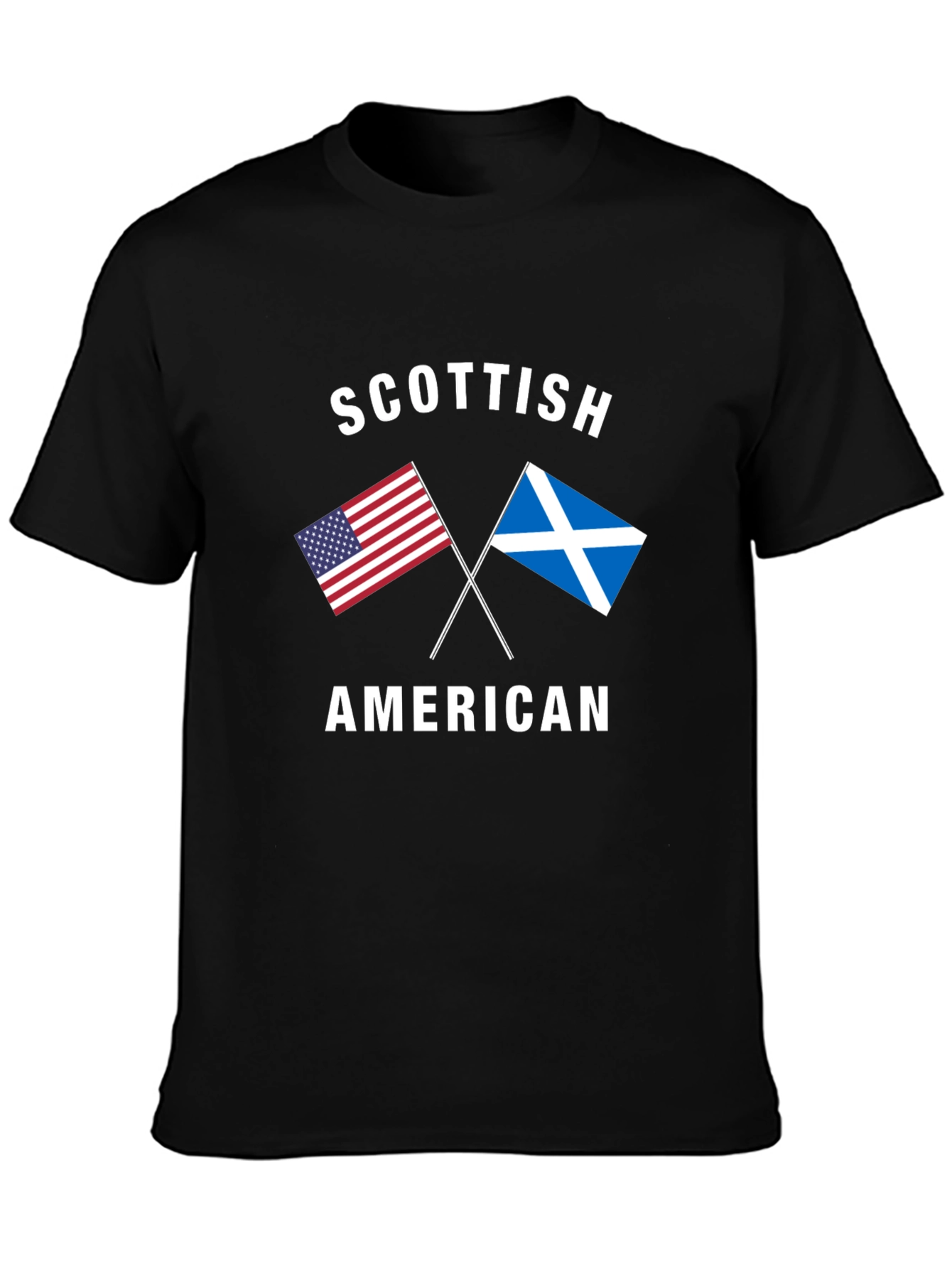 Scottish American Flag T-Shirt