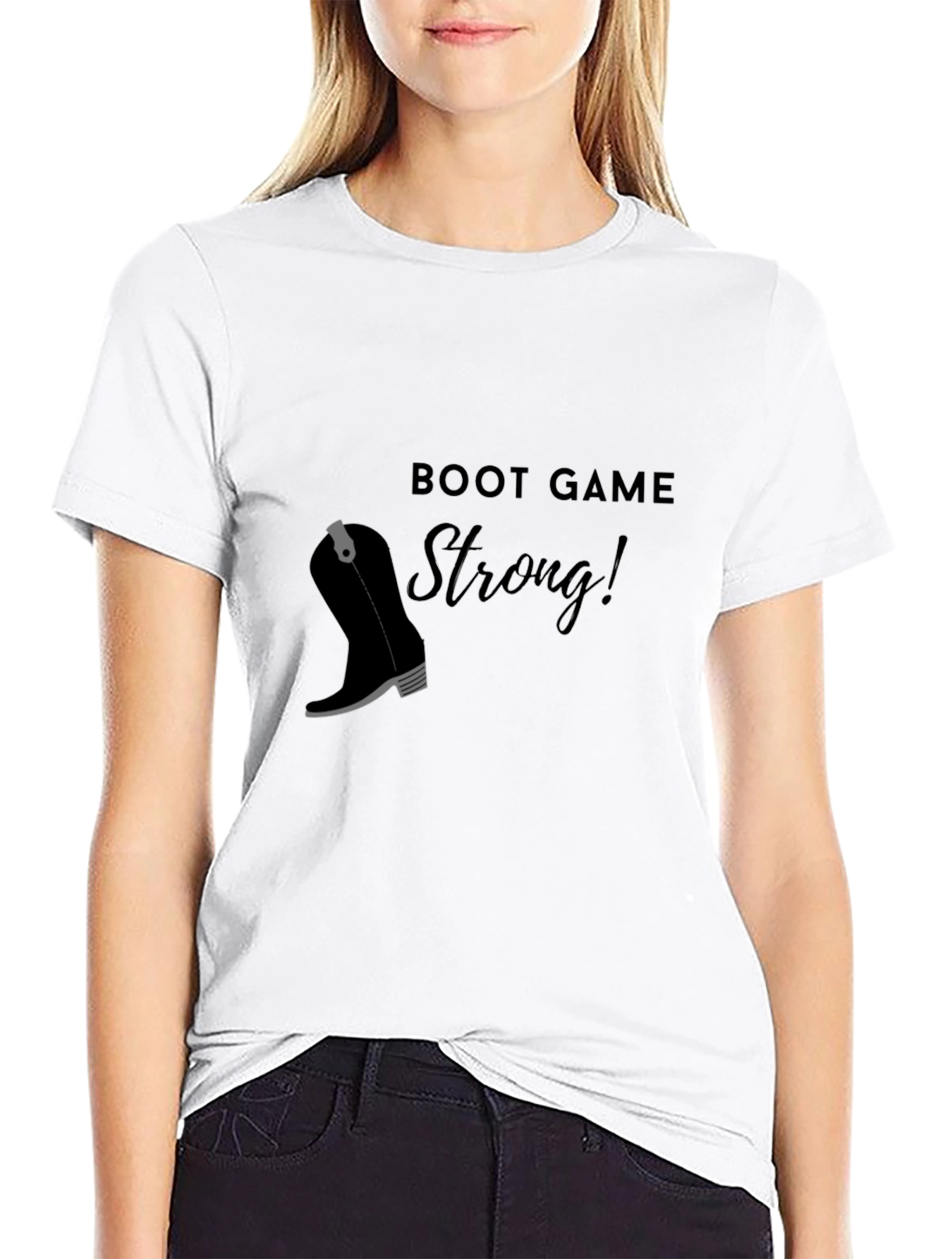 Boot Game Strong Graphic Tee