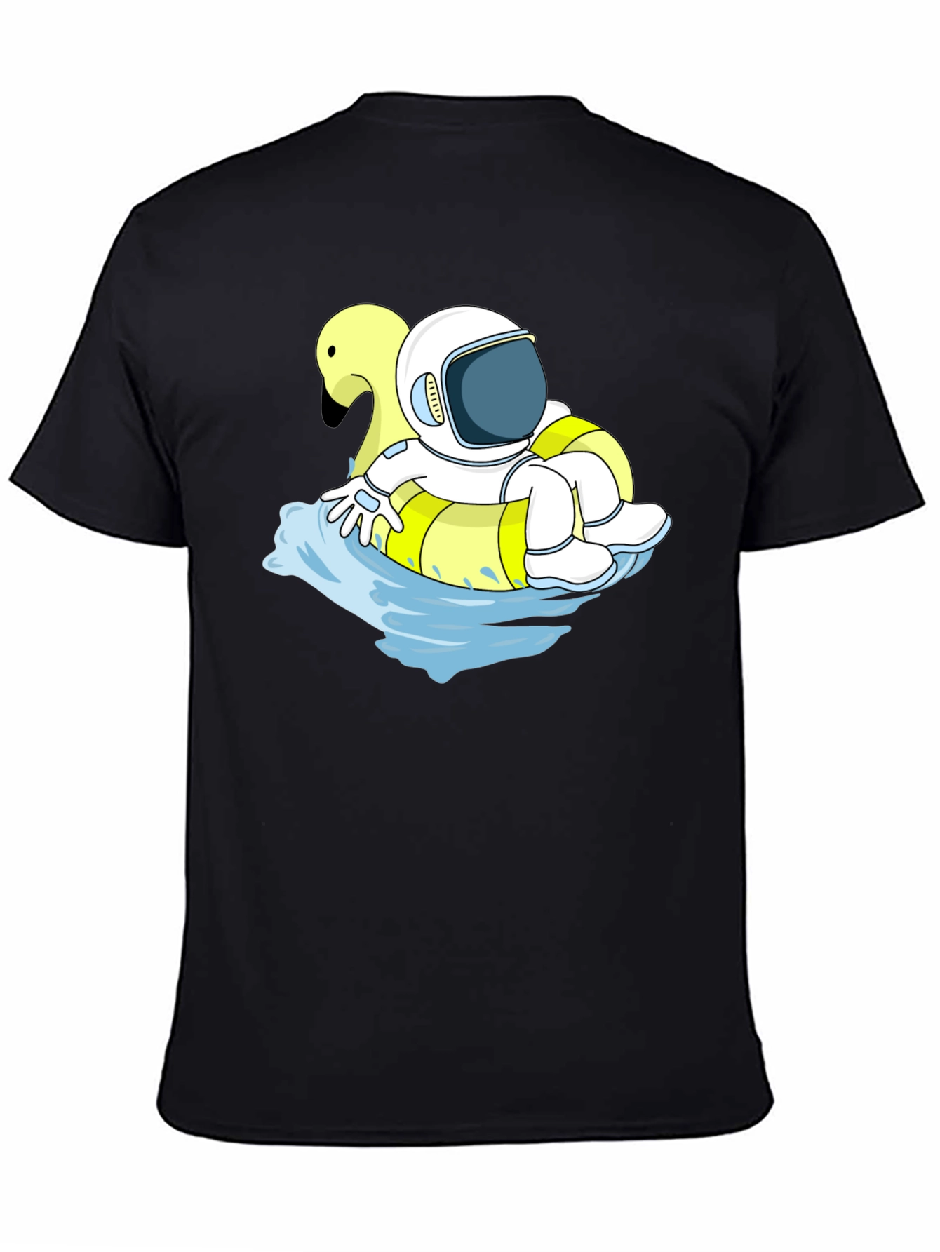 Astronaut Duck Pool Float T-Shirt