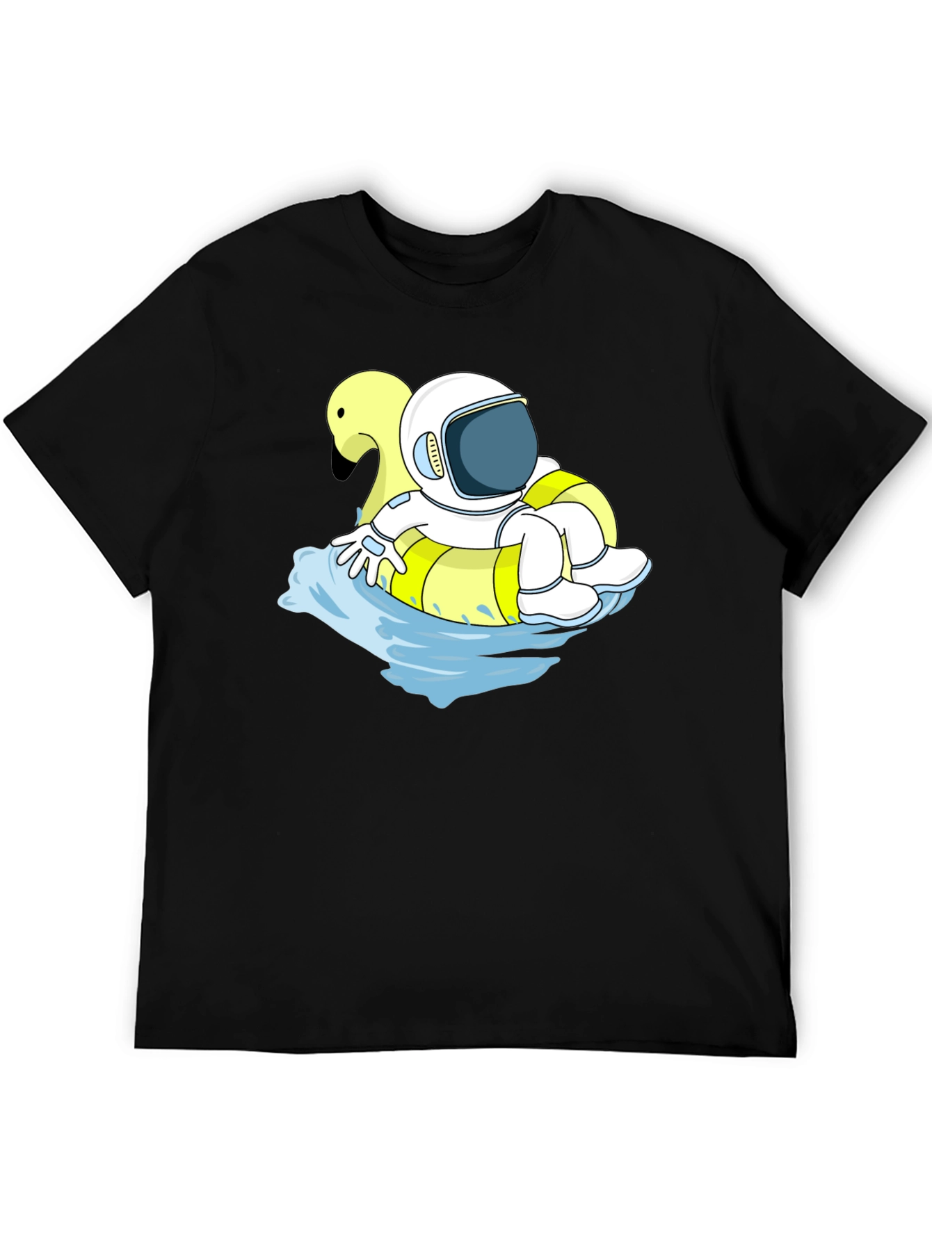 Astronaut Duck Pool Float T-Shirt