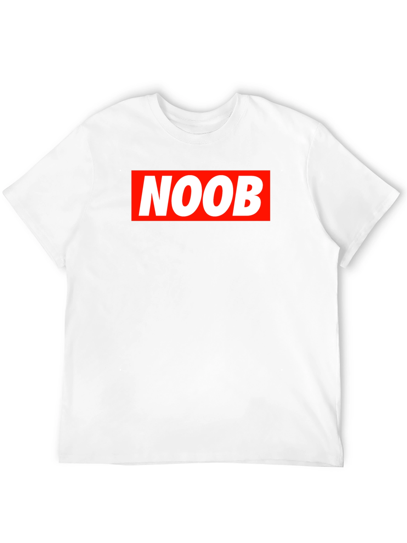 NOOB Graphic Tee - Black Casual T-Shirt