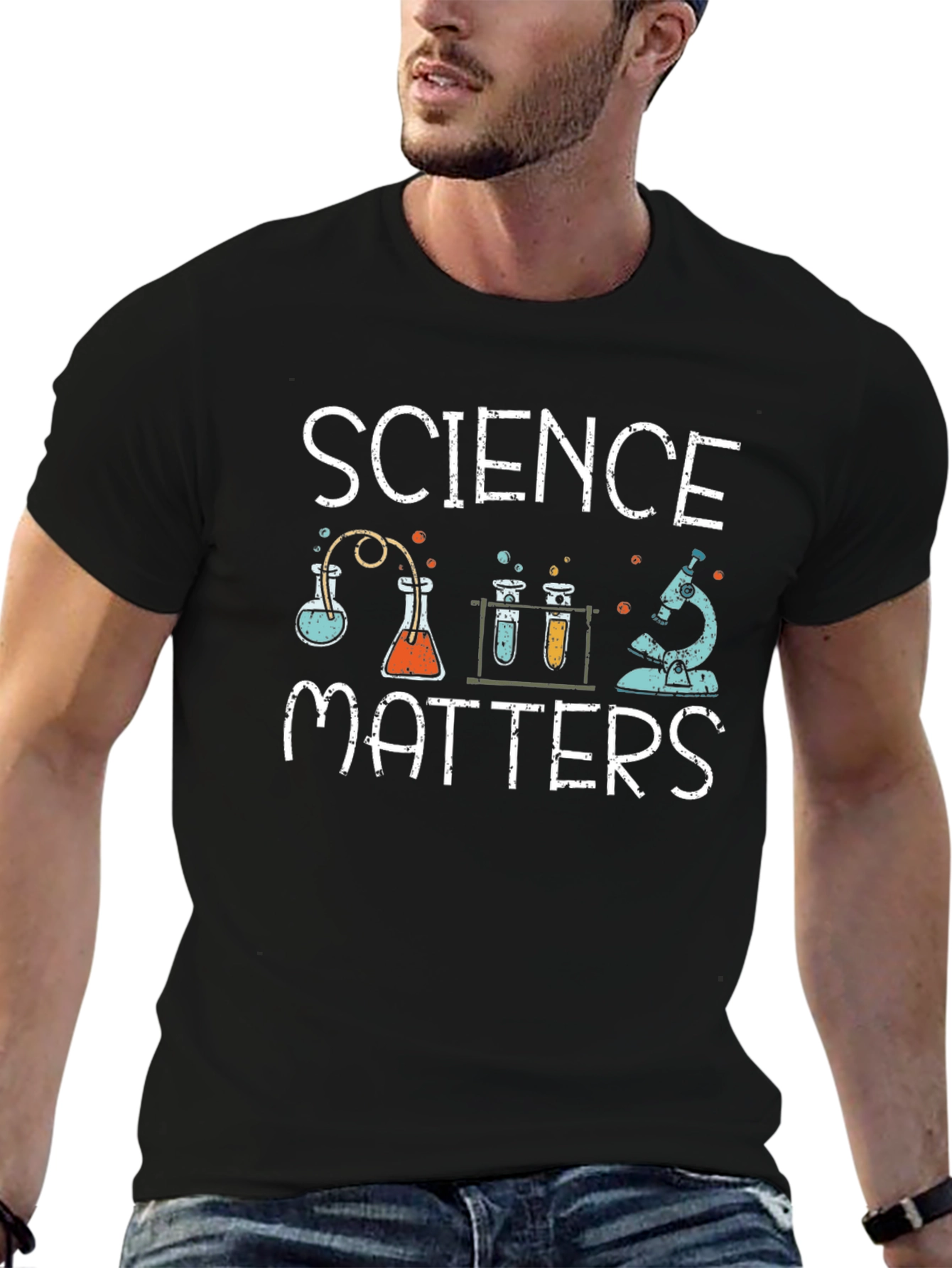 Science Matters Graphic Tee - Black