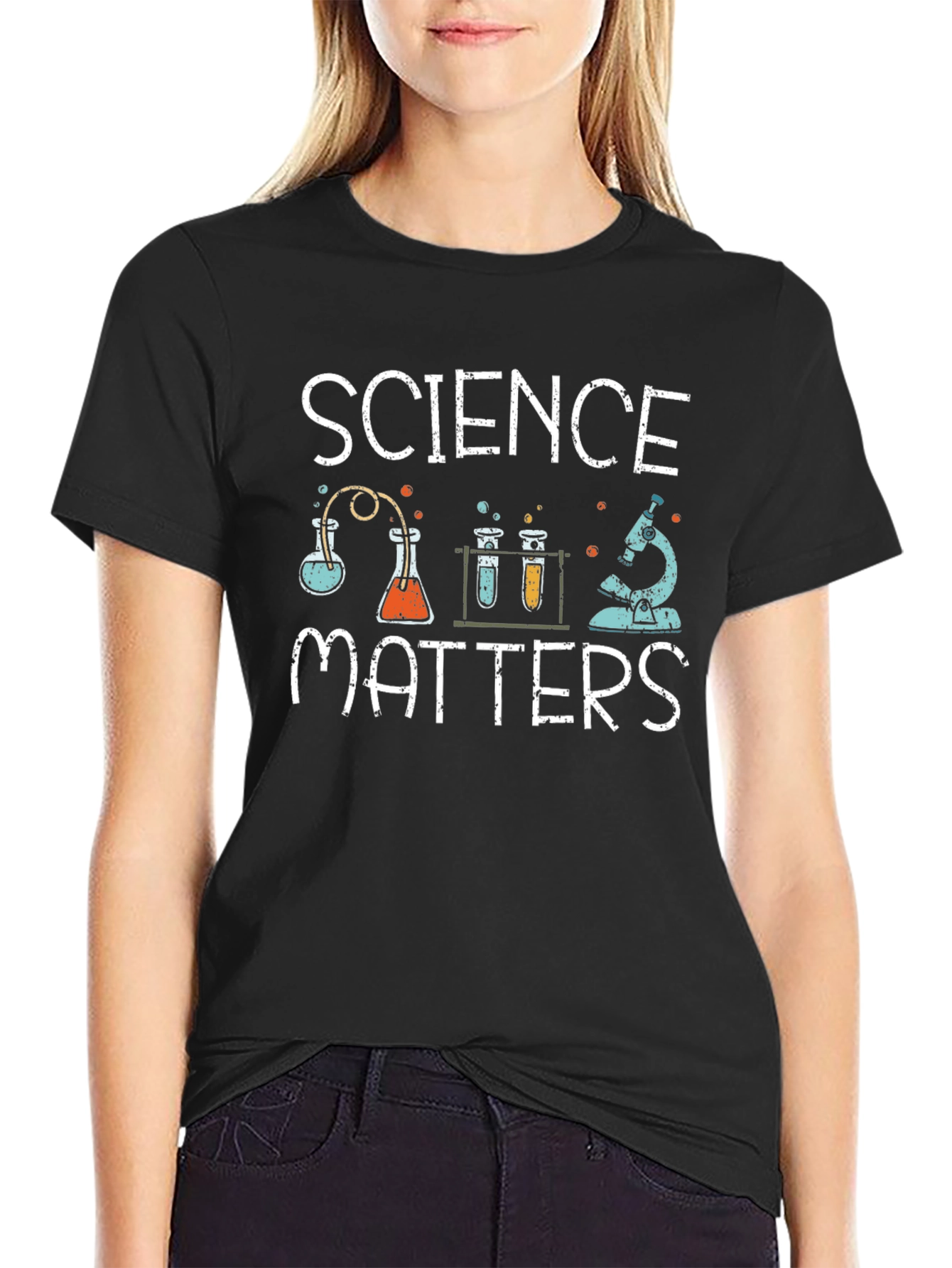 Science Matters Graphic Tee - Black