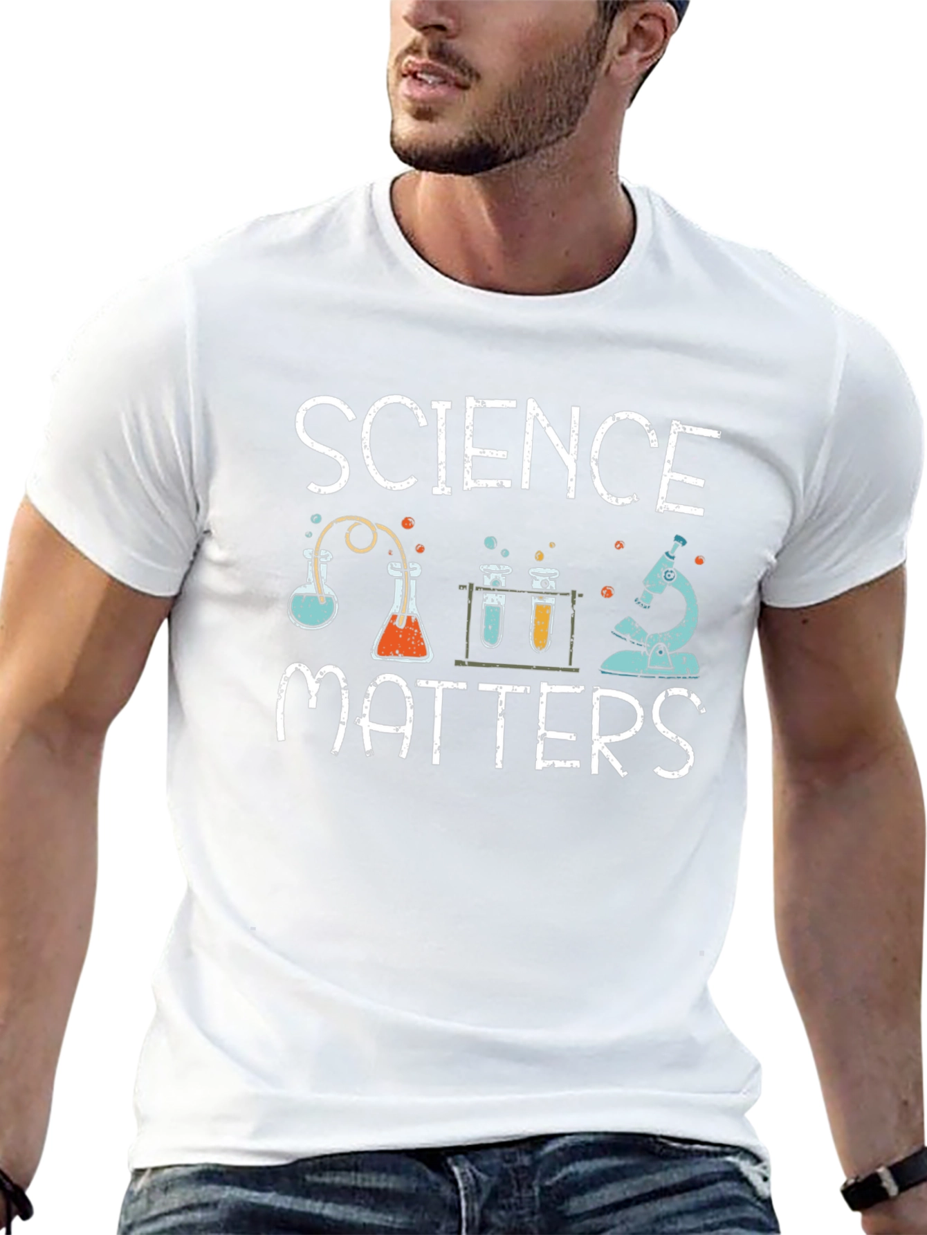 Science Matters Graphic Tee - Black