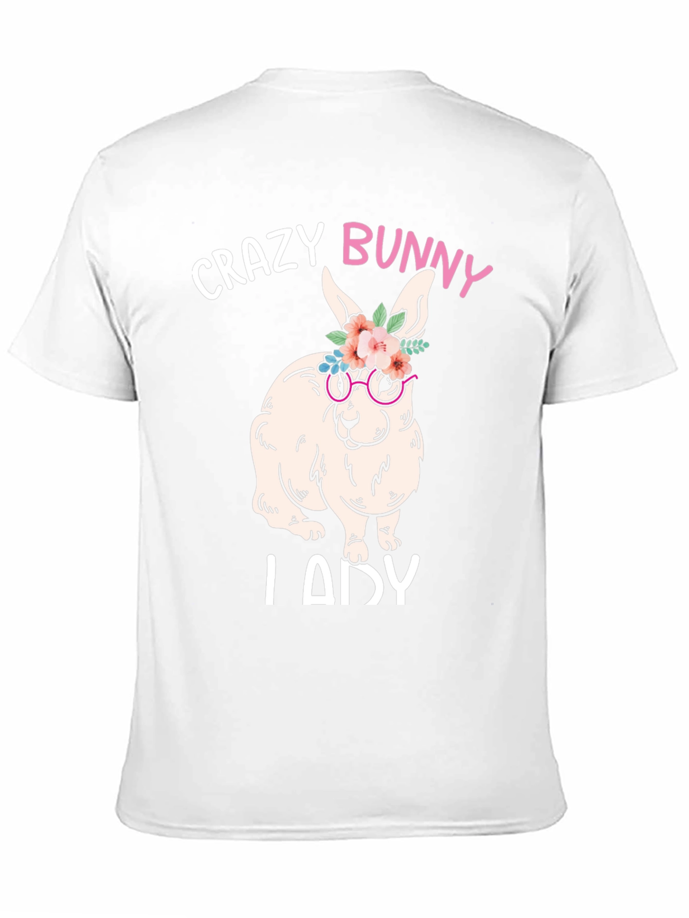 Crazy Bunny Lady Graphic Tee