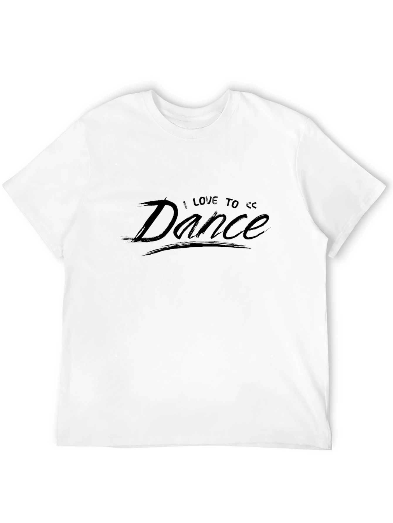 I Love to Dance - Black T-Shirt