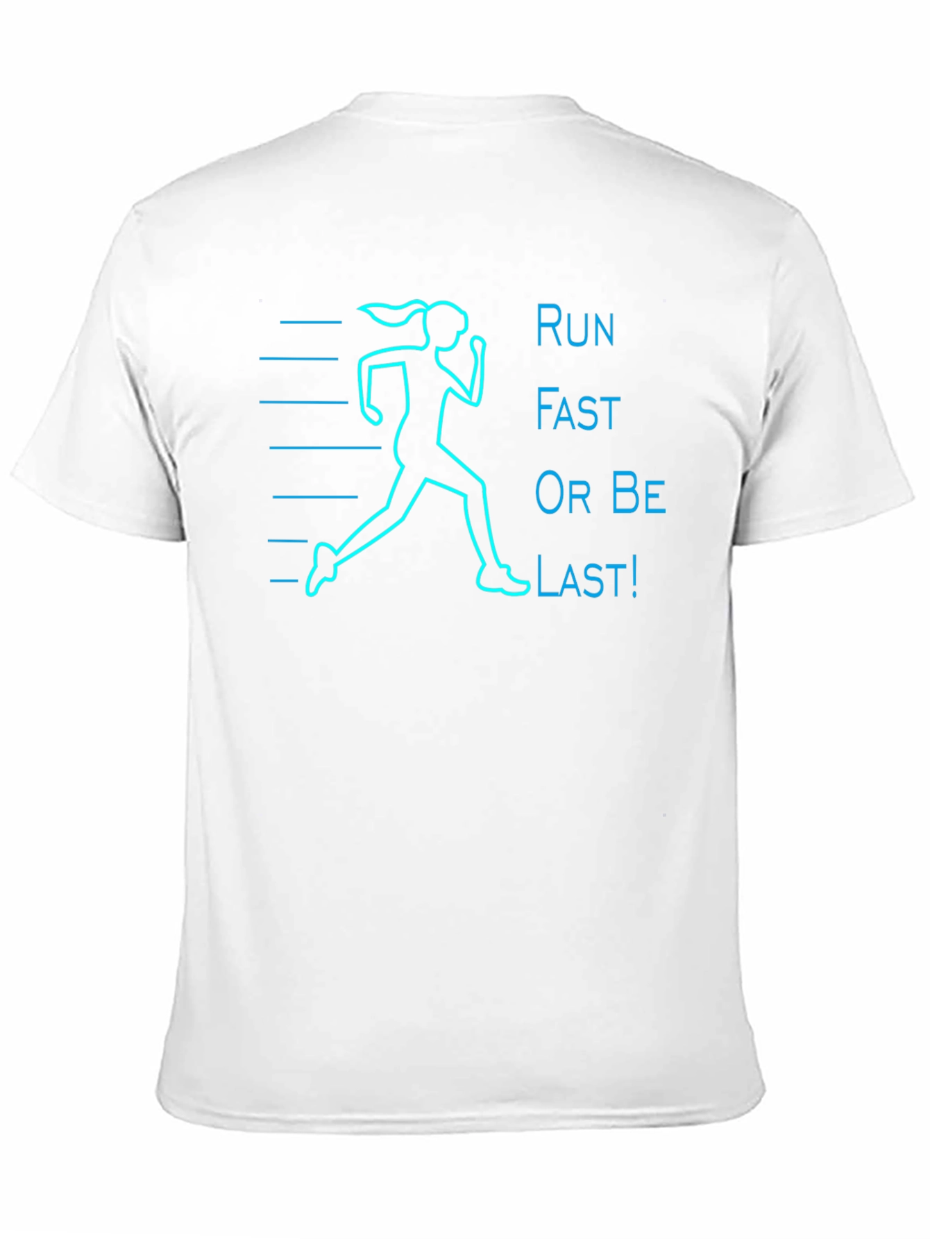 Run Fast T-Shirt - Motivational Graphic Tee