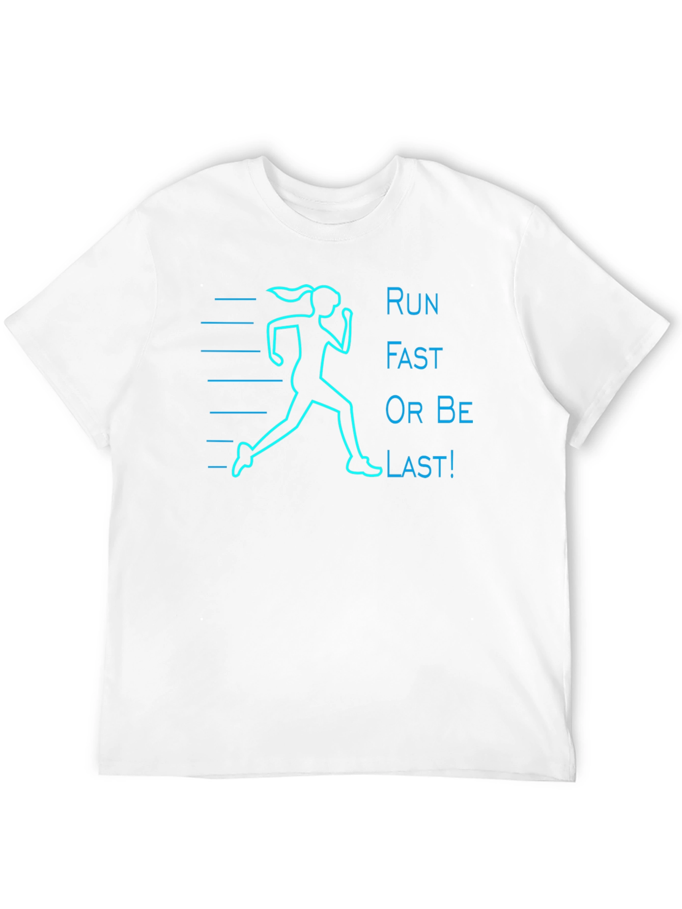 Run Fast T-Shirt - Motivational Graphic Tee