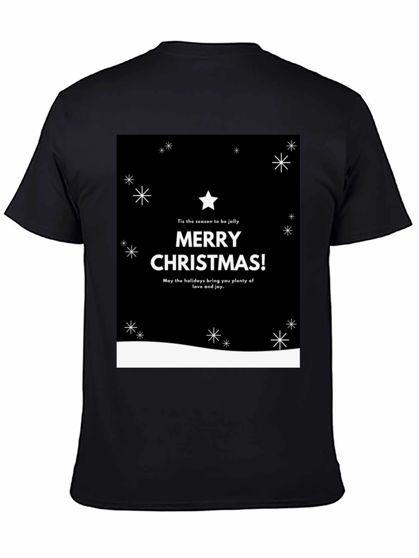 Merry Christmas T-Shirt Holiday Graphic Tee