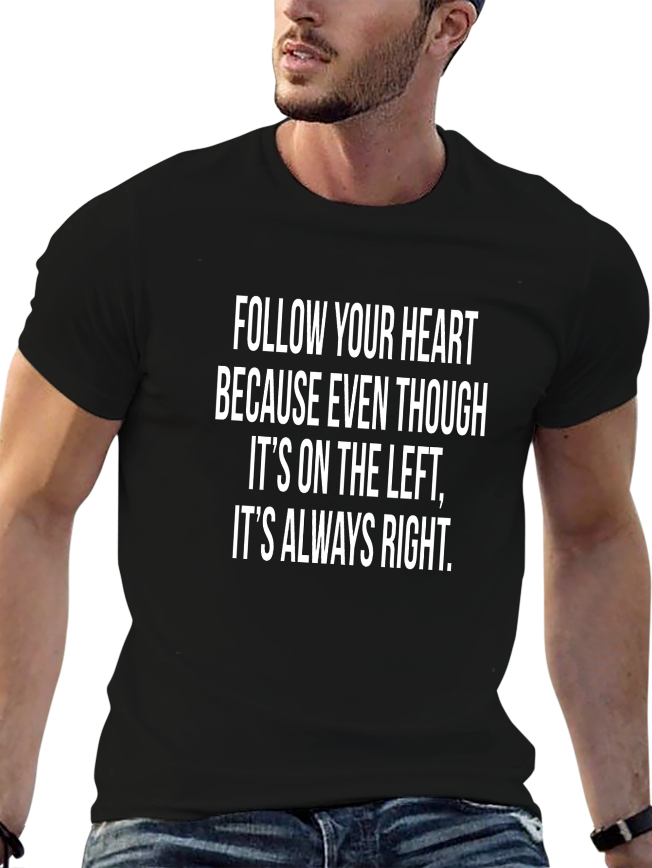 Follow Your Heart Graphic T-Shirt