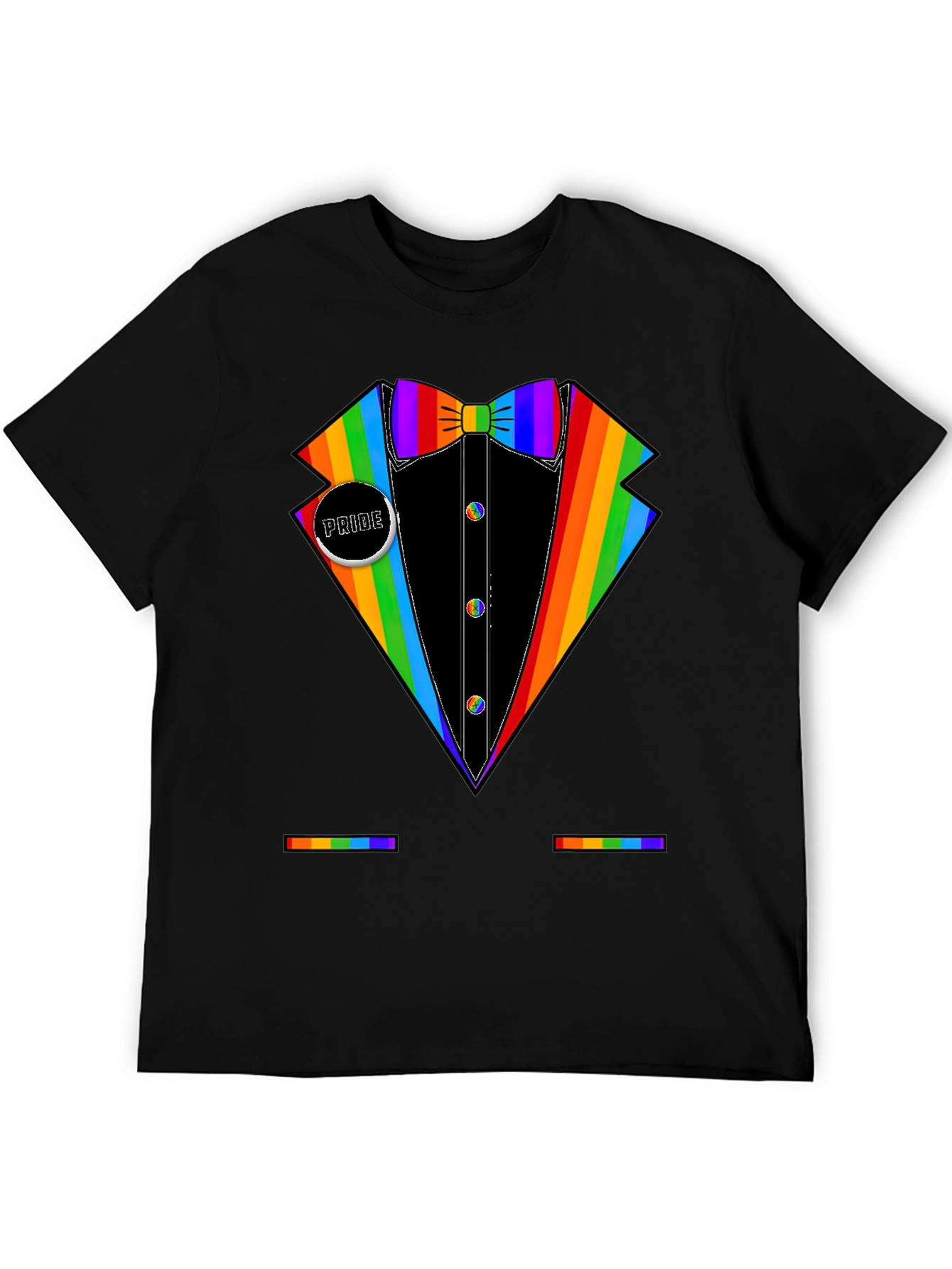 Rainbow Tuxedo Pride T-Shirt