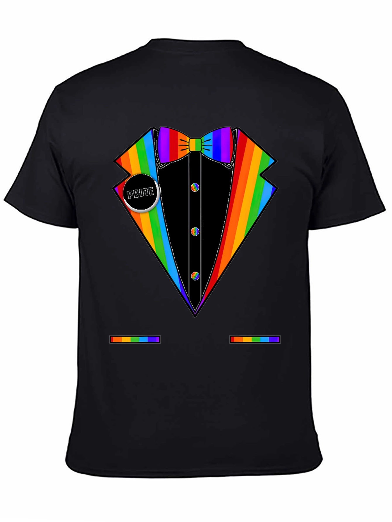 Rainbow Tuxedo Pride T-Shirt