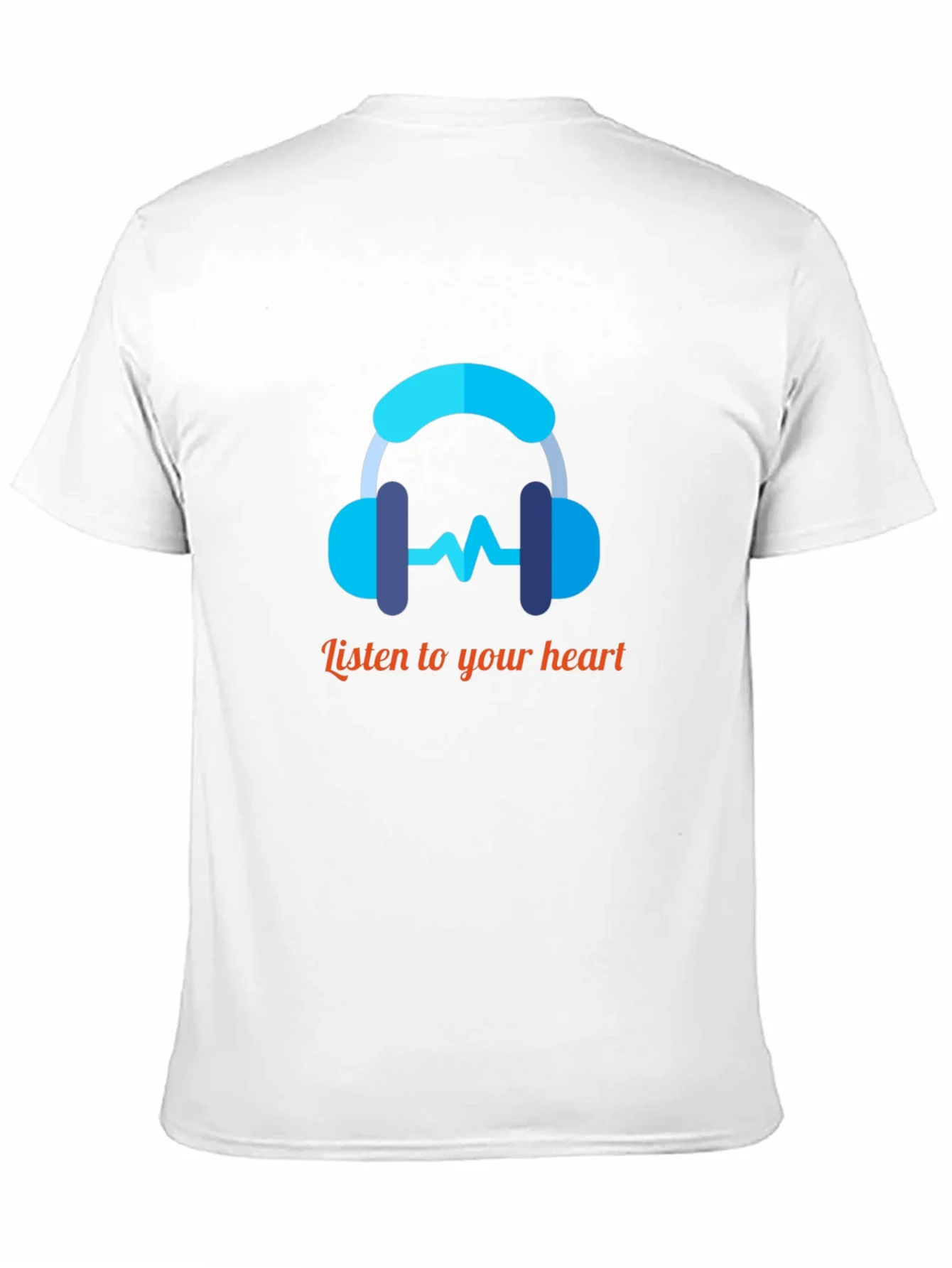 Listen to Your Heart Graphic Tee - Trendy Music Shirt