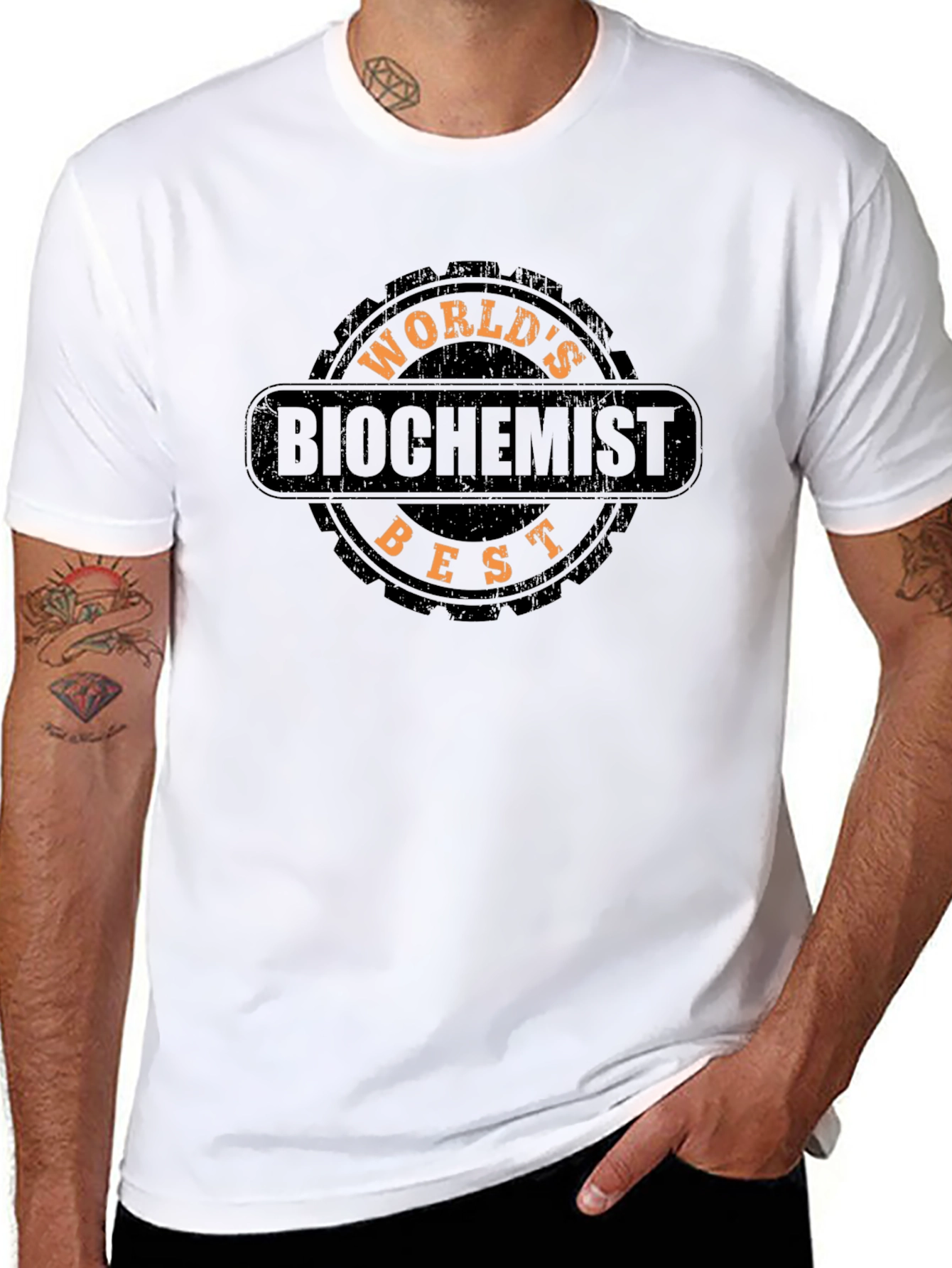 Worlds Best Biochemist Graphic T-Shirt