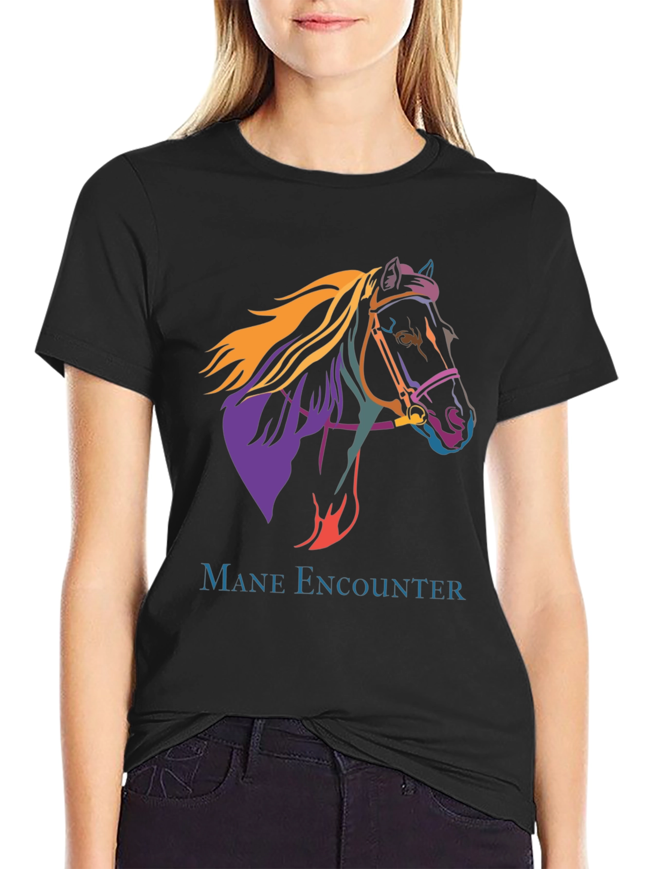 Mane Encounter Graphic Tee - Horse Lovers