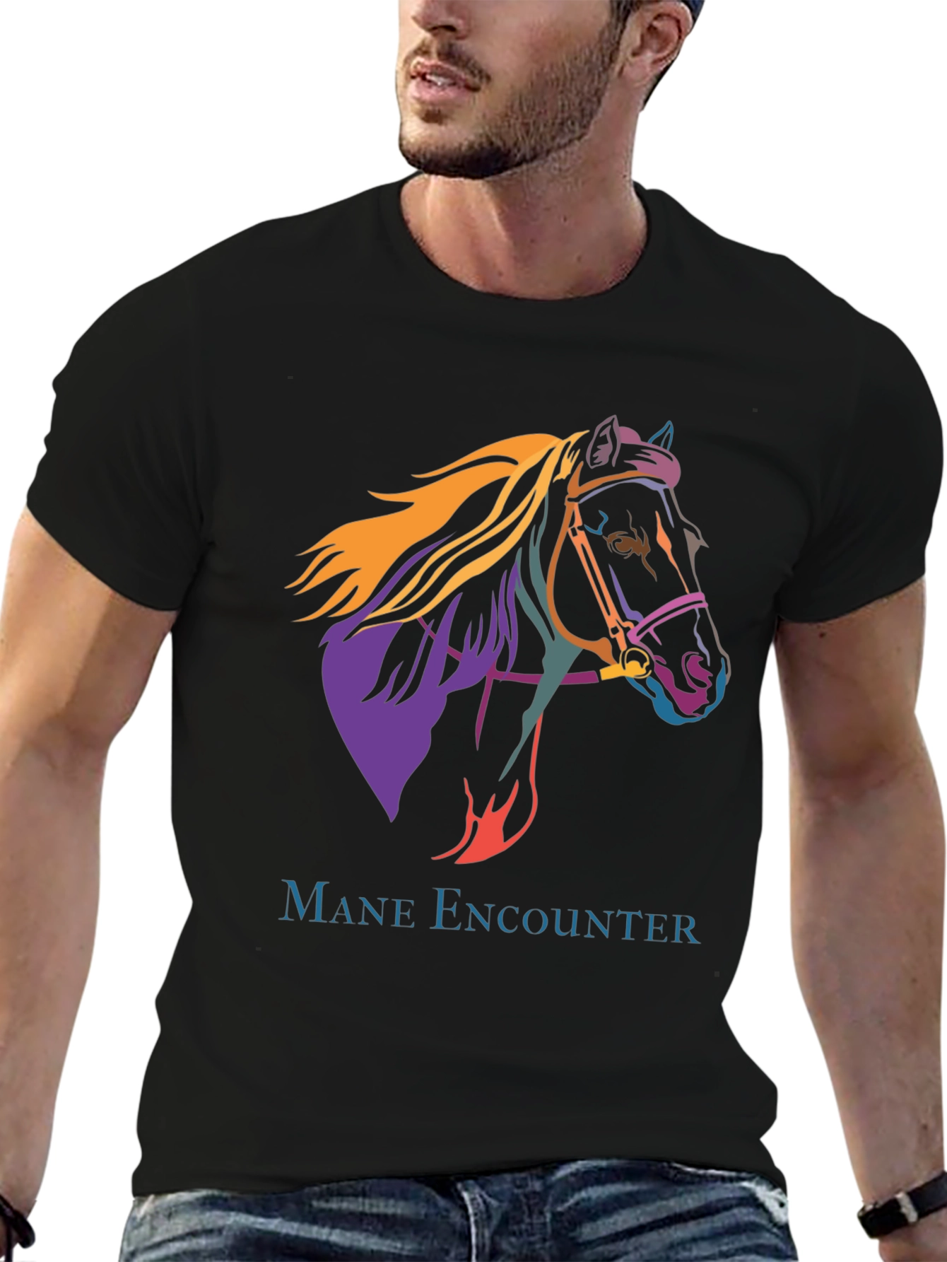 Mane Encounter Graphic Tee - Horse Lovers