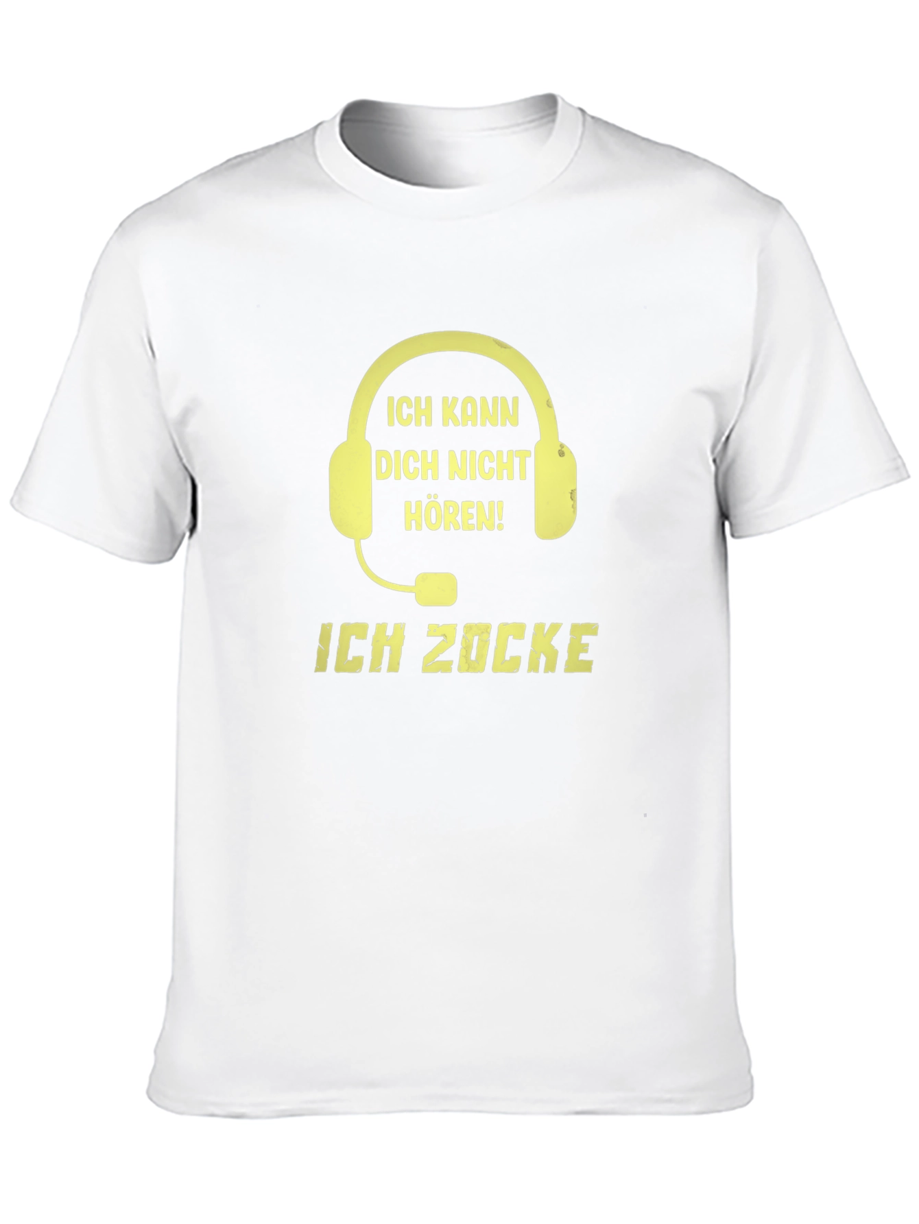 Gamer Headset Graphic T-Shirt - Ich Zocke