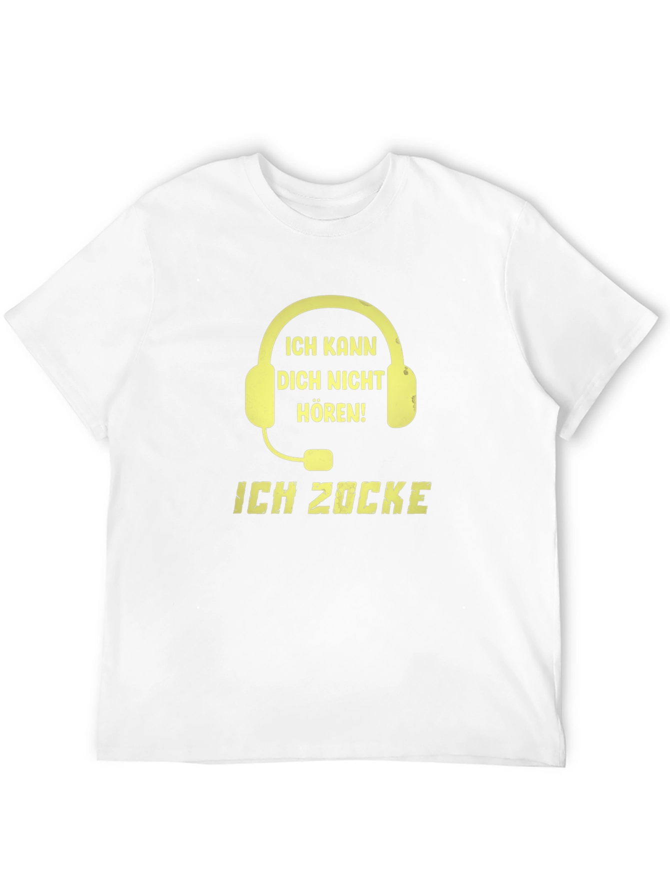 Gamer Headset Graphic T-Shirt - Ich Zocke