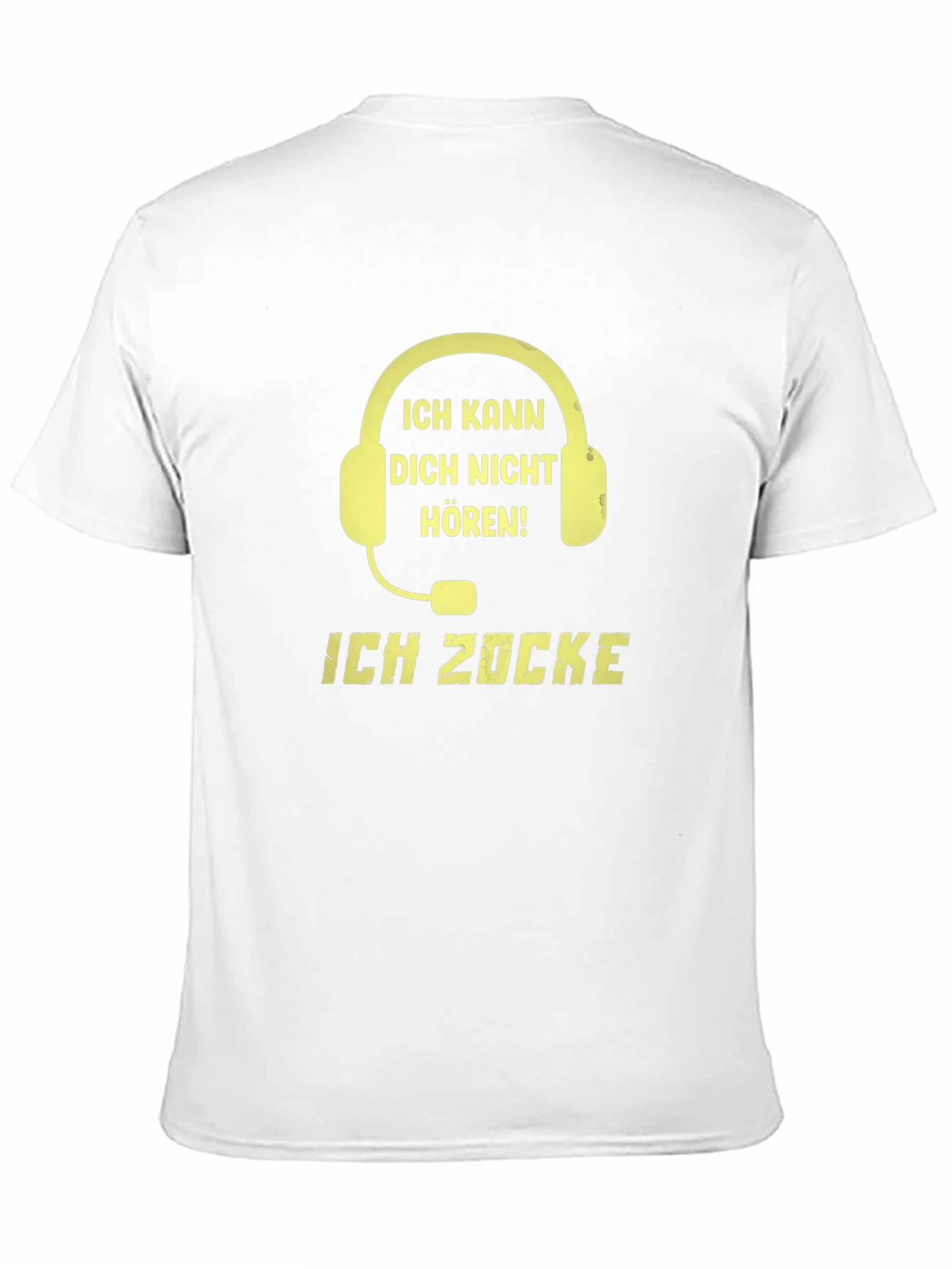 Gamer Headset Graphic T-Shirt - Ich Zocke