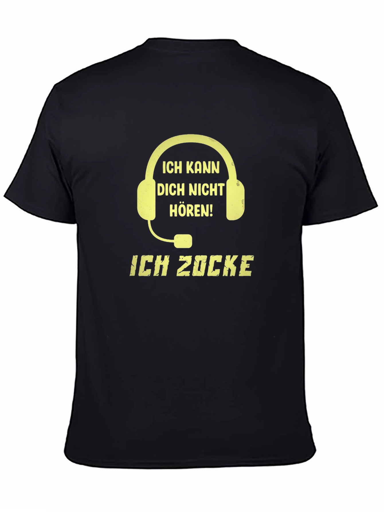 Gamer Headset Graphic T-Shirt - Ich Zocke
