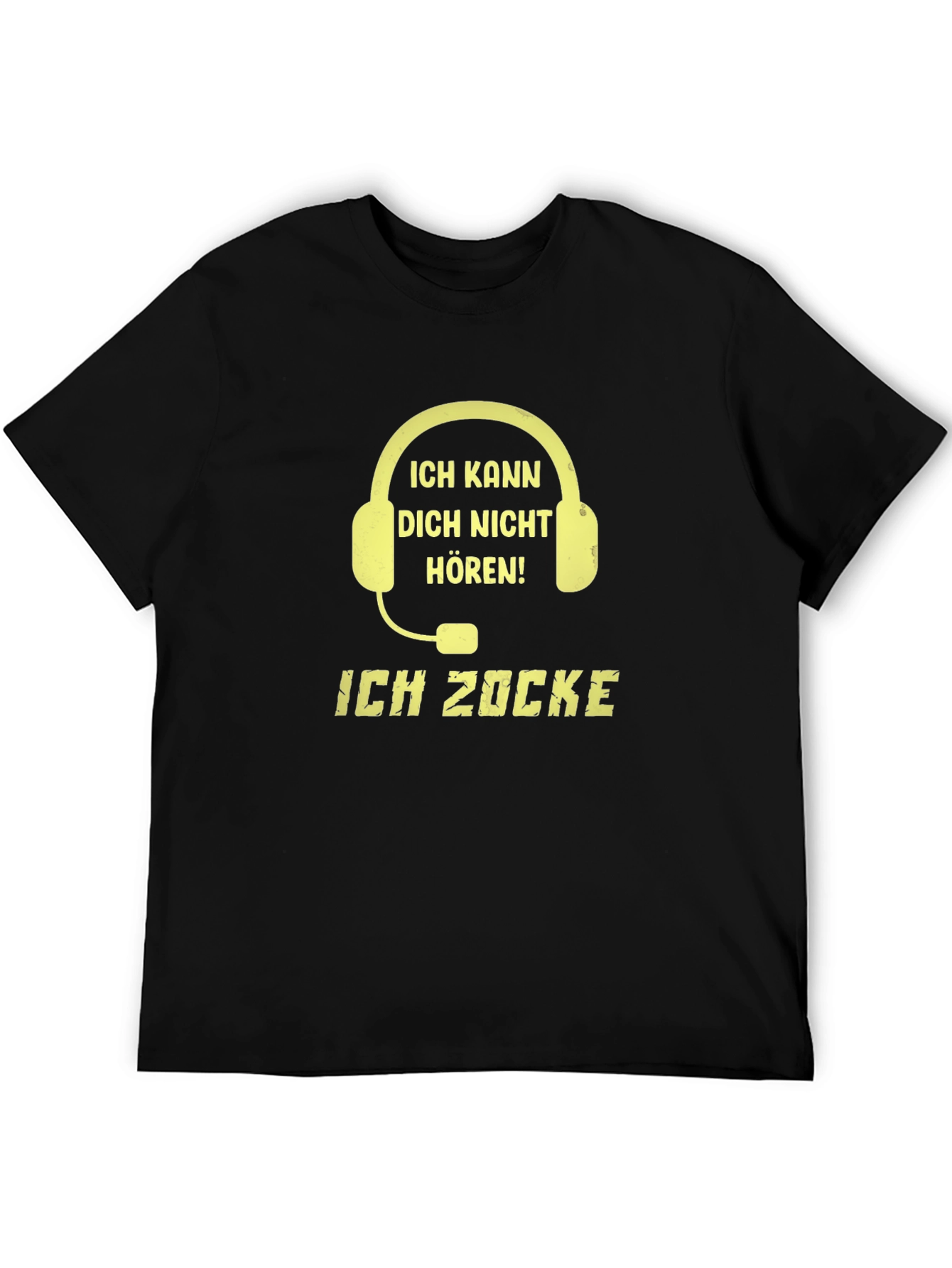 Gamer Headset Graphic T-Shirt - Ich Zocke