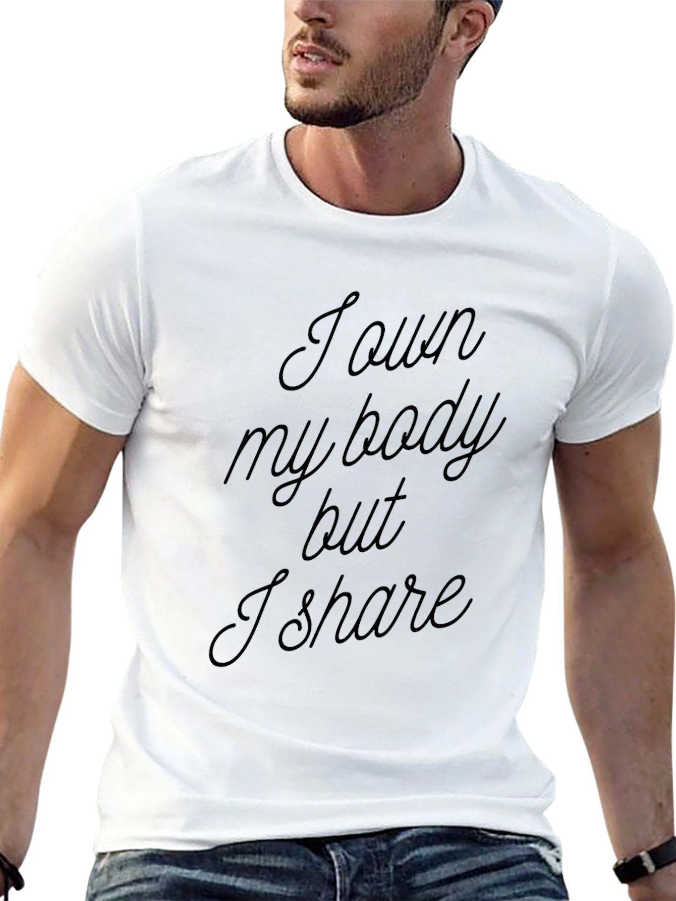 I Own My Body T-Shirt Soft Cotton Blend Tee