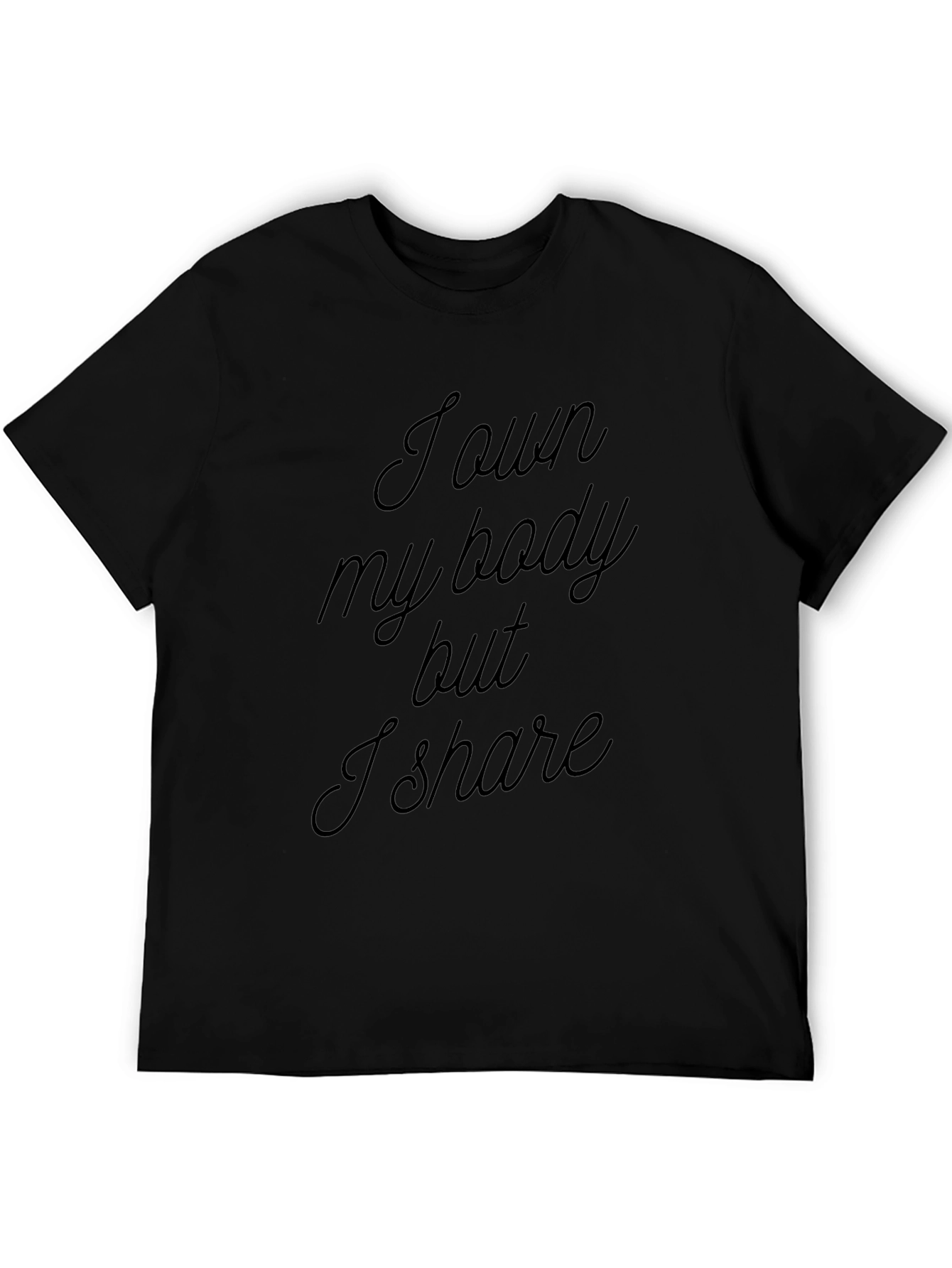 I Own My Body T-Shirt Soft Cotton Blend Tee