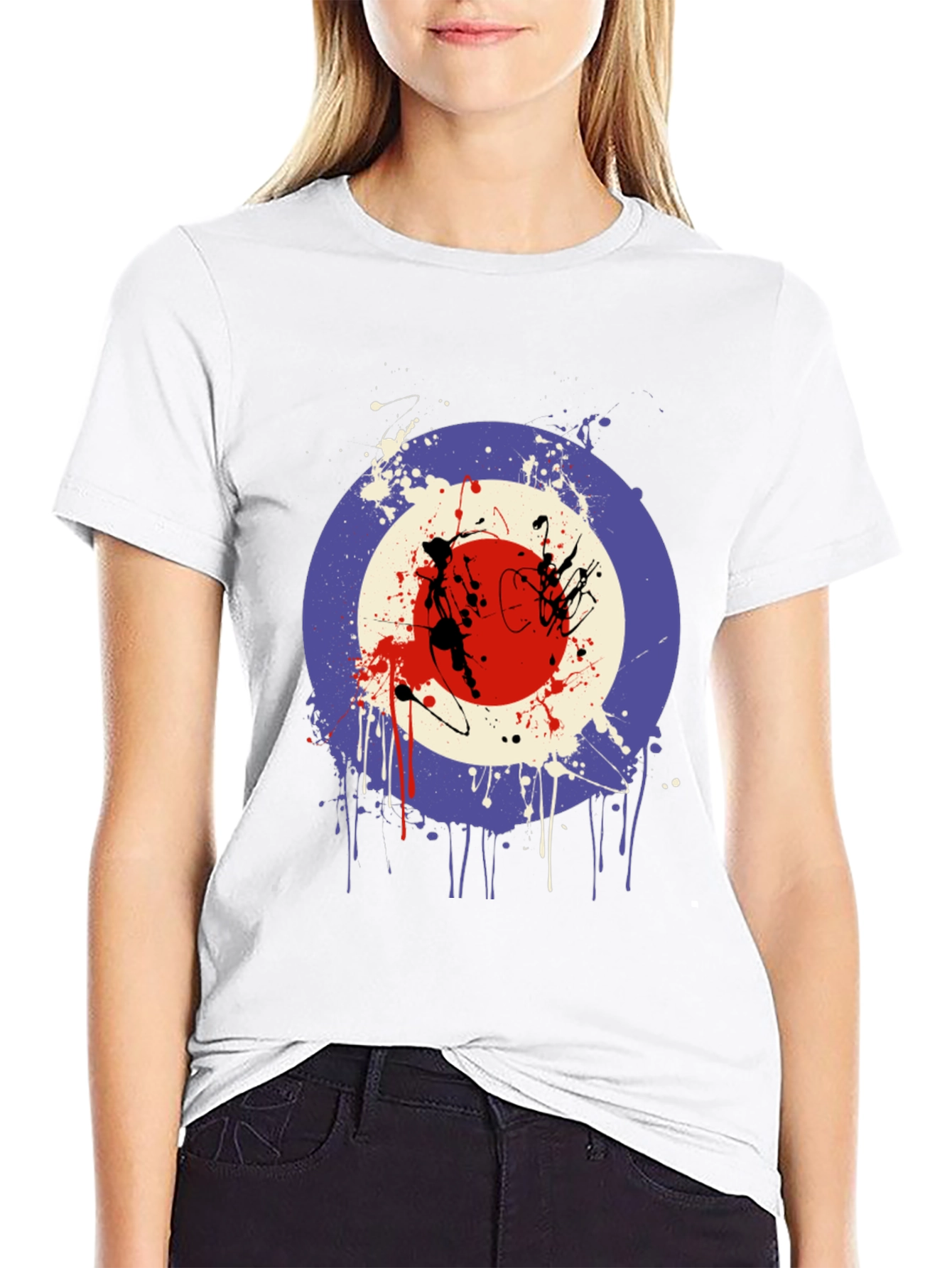 Target Splash Tee - Stylish Graphic T-Shirt