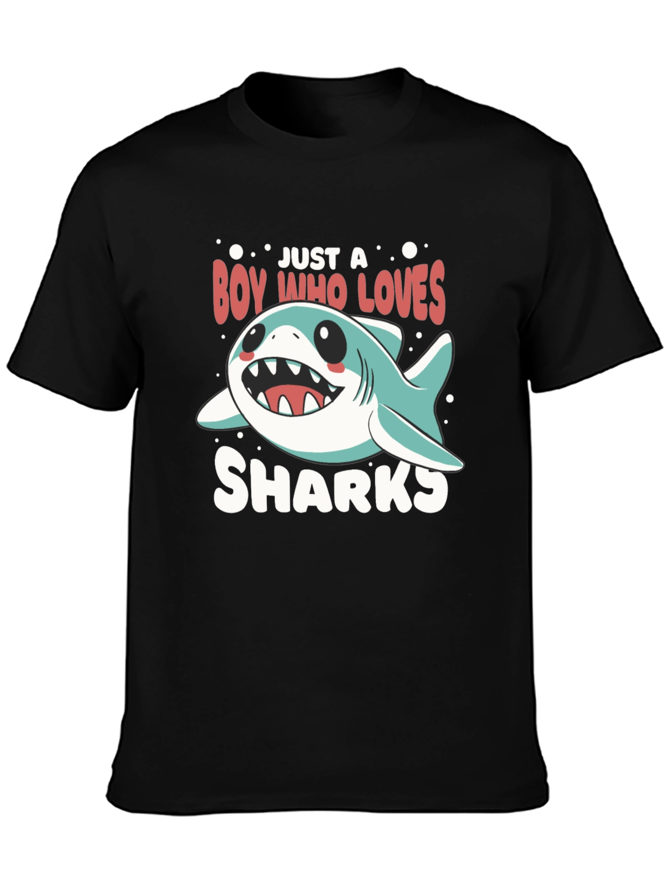 Boy Who Loves Sharks T-Shirt