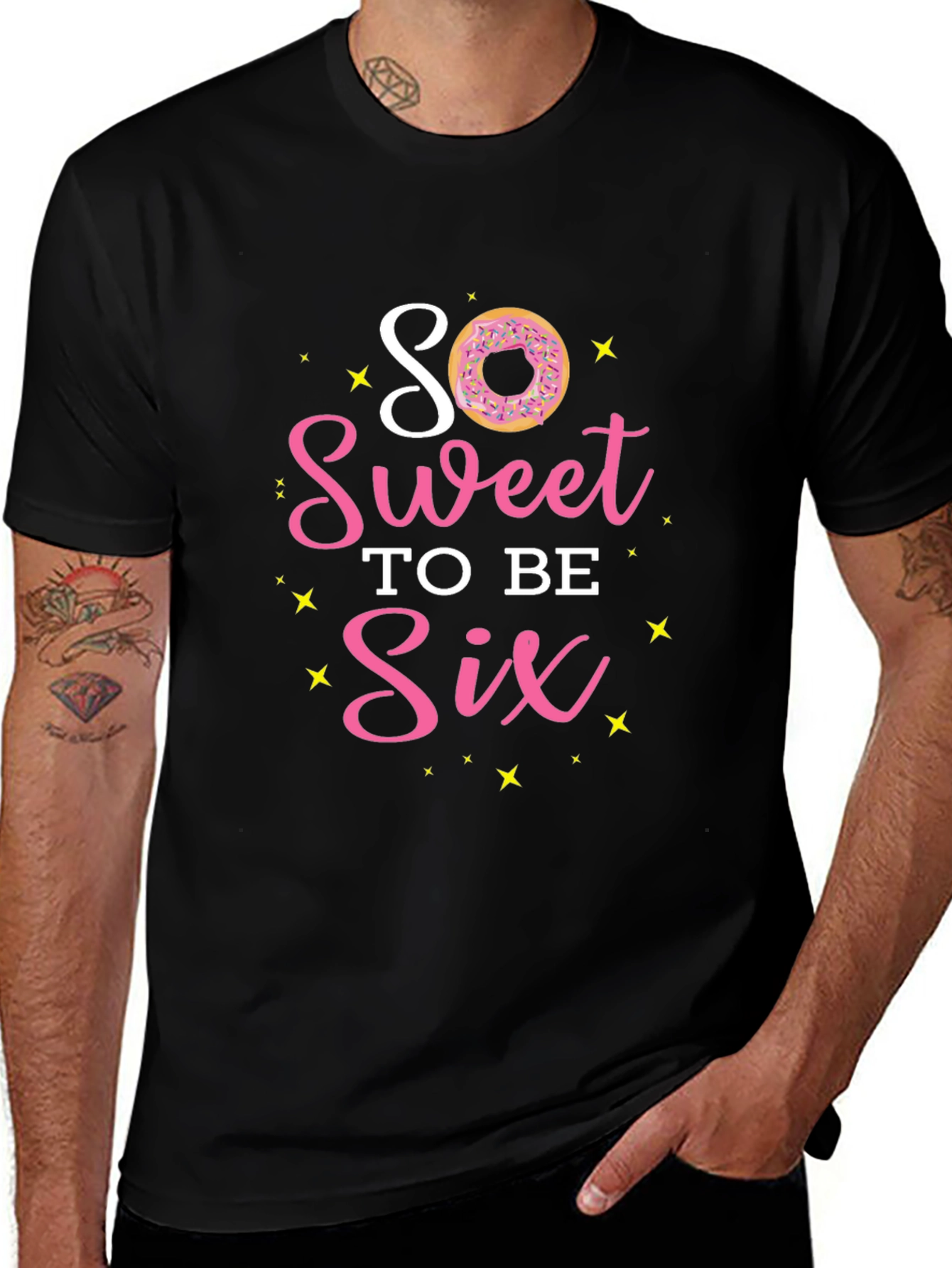 So Sweet to Be Six Donut T-Shirt