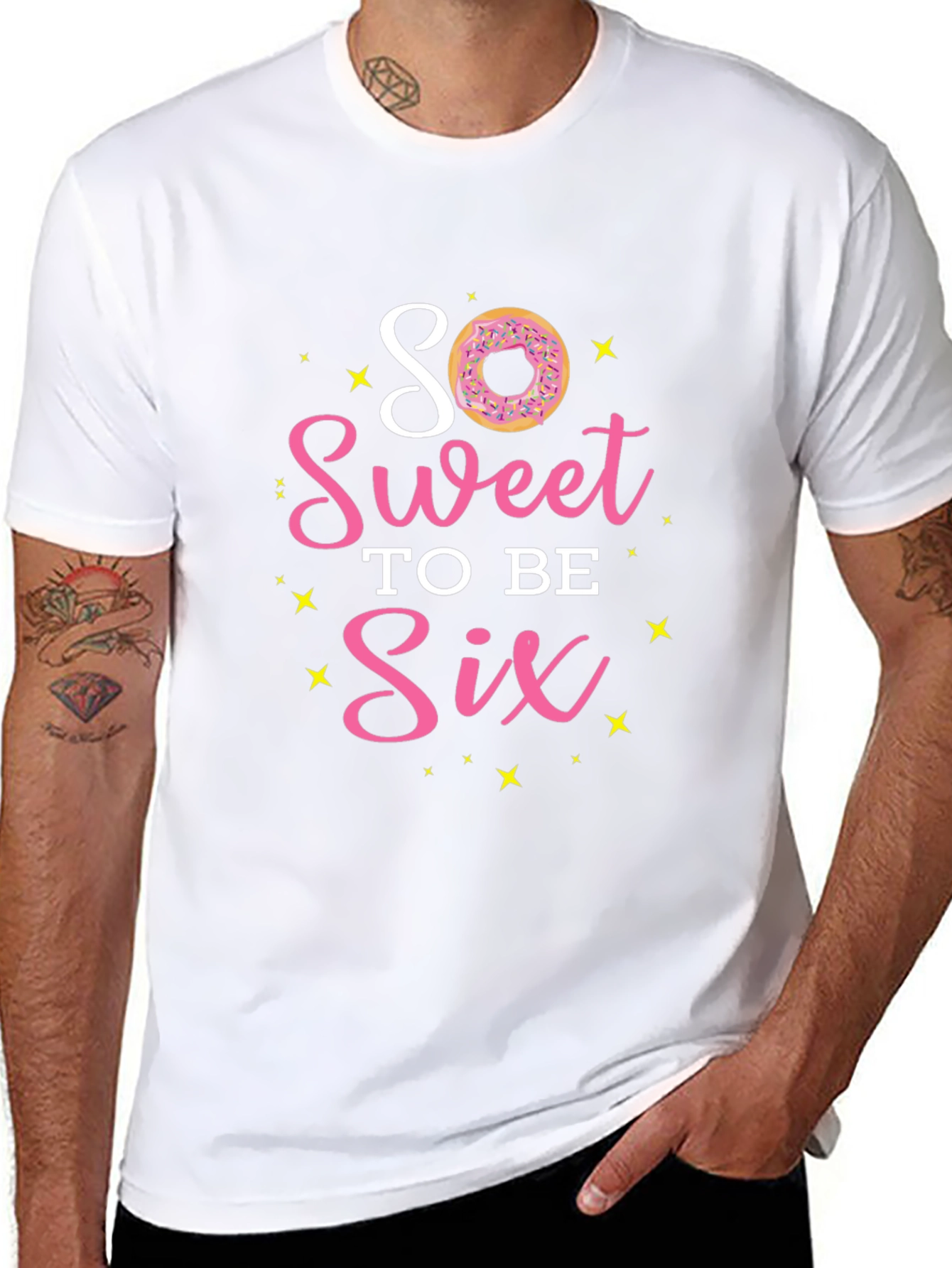 So Sweet to Be Six Donut T-Shirt