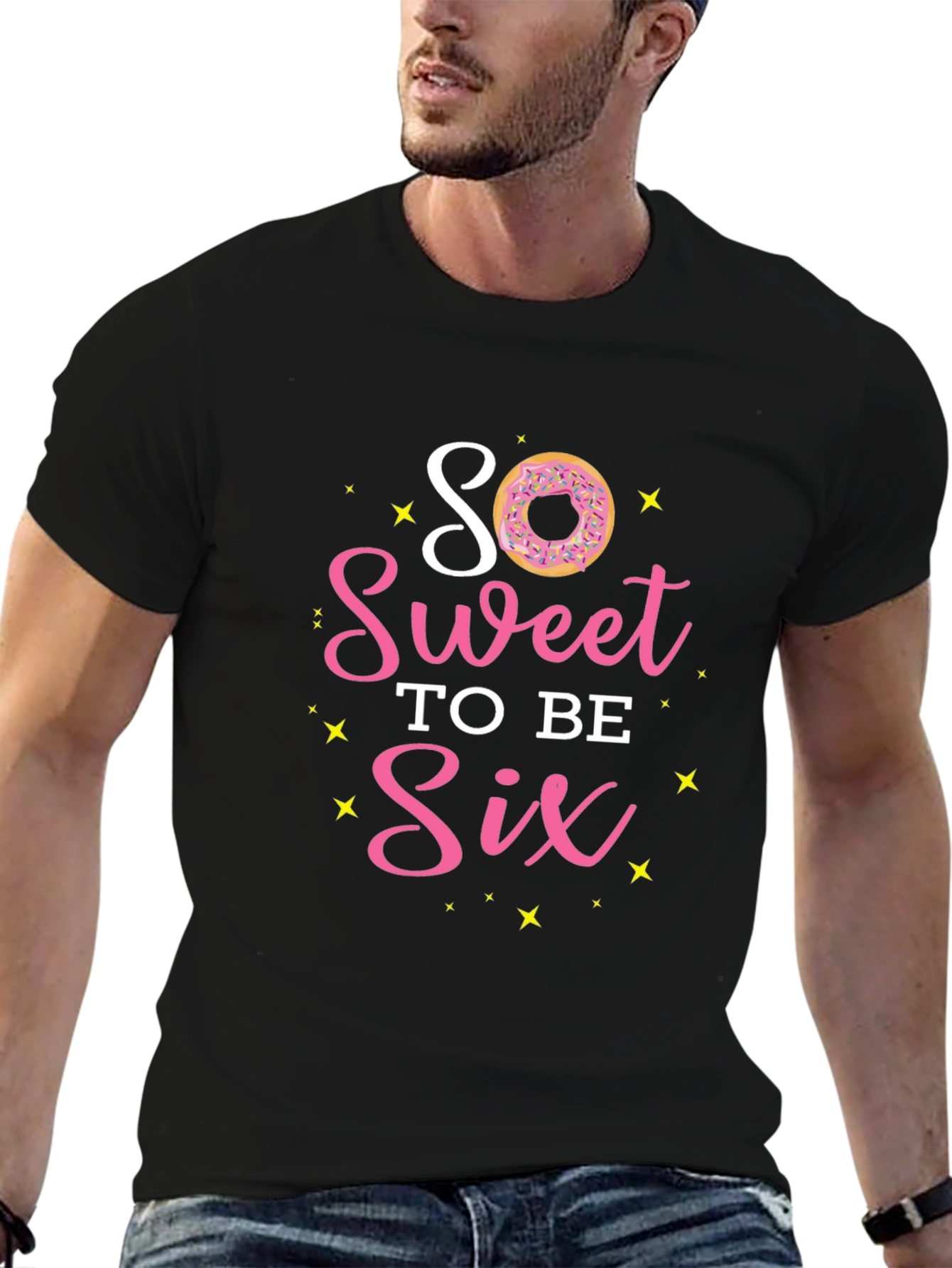 So Sweet to Be Six Donut T-Shirt