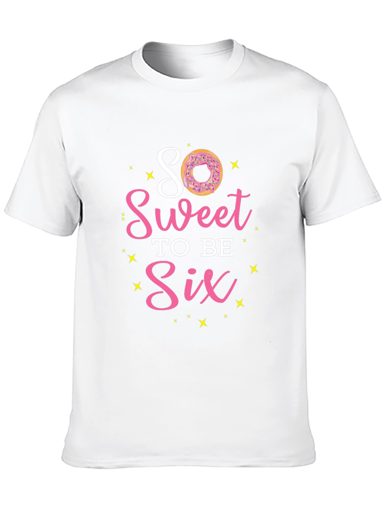 So Sweet to Be Six Donut T-Shirt