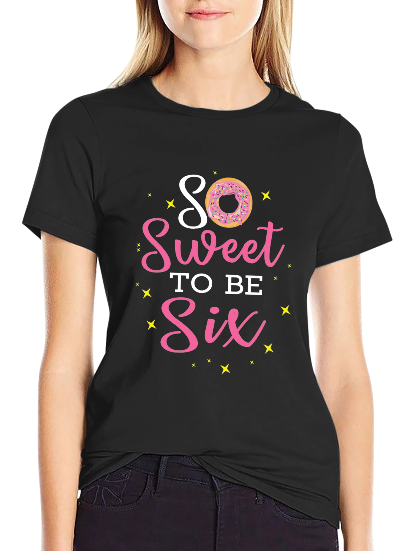 So Sweet to Be Six Donut T-Shirt