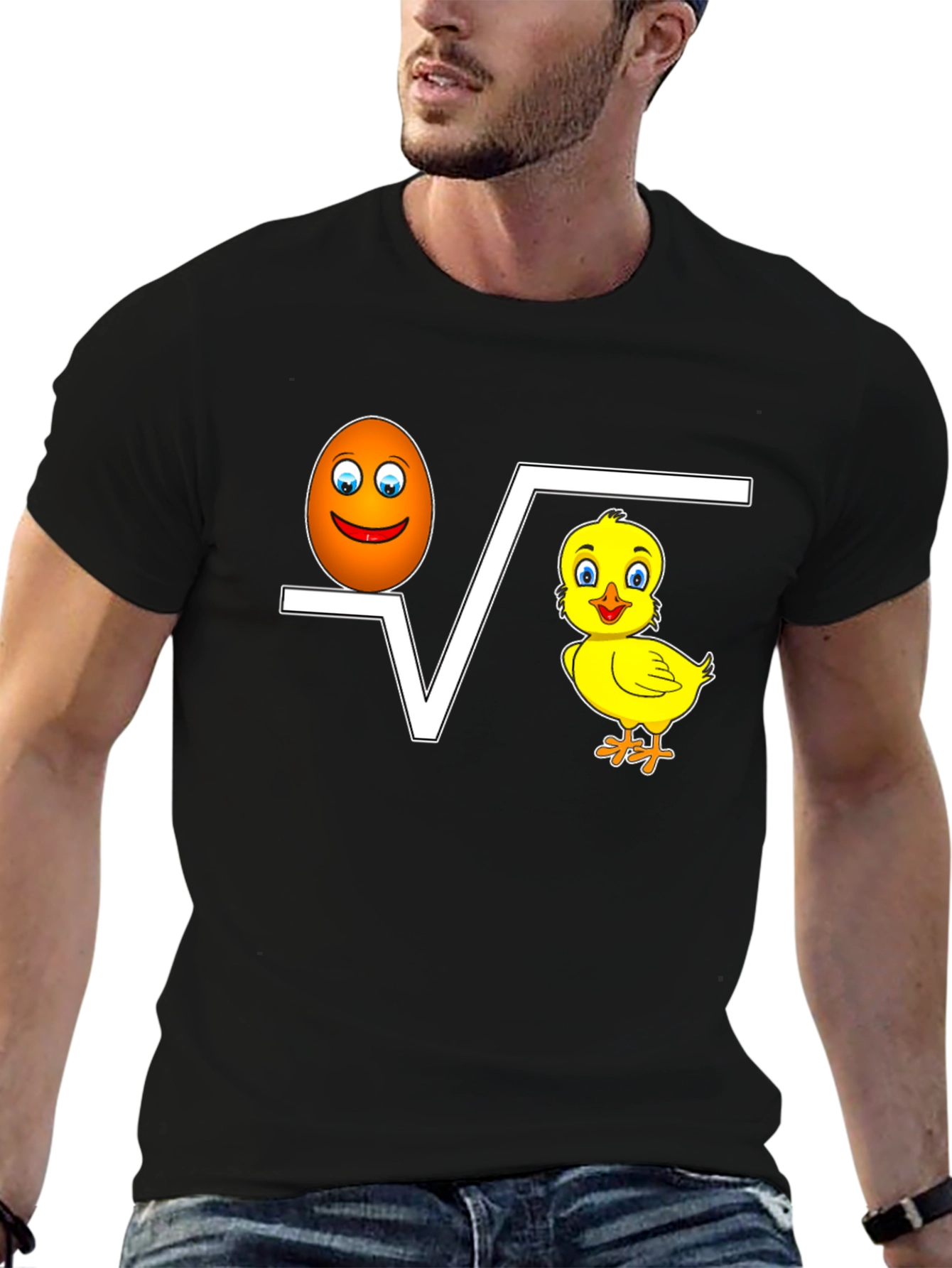 Funny Egg Root Chicken T-Shirt Humor Tee